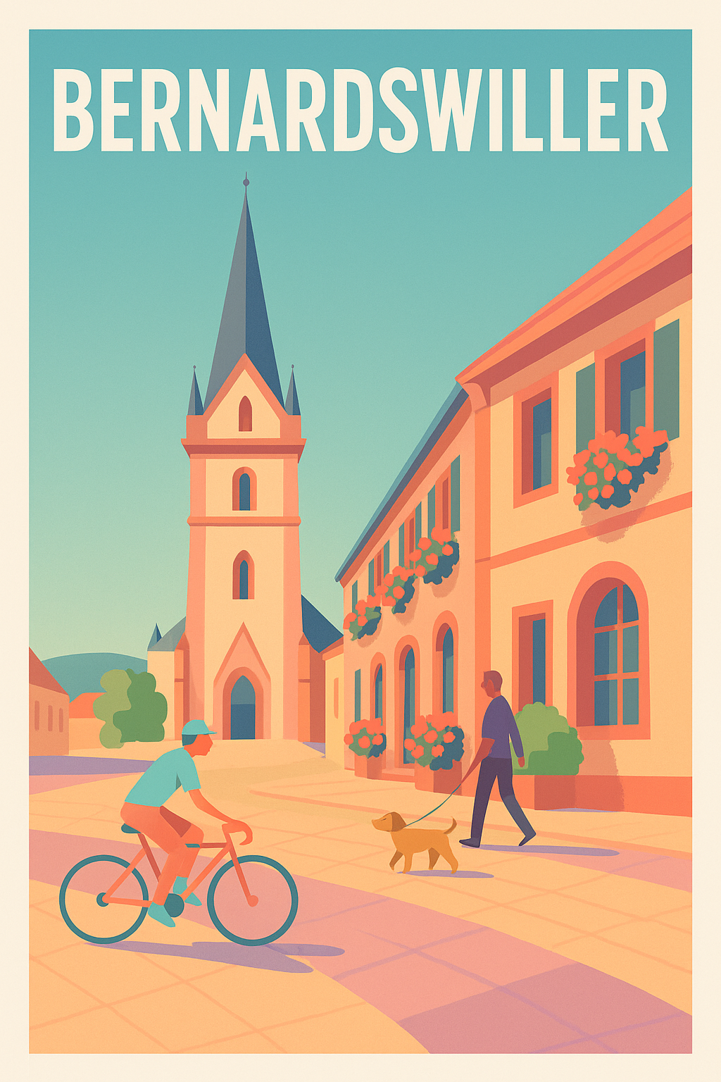 Affiche de Bernardswiller - Charme et douceur de vivre en Alsace