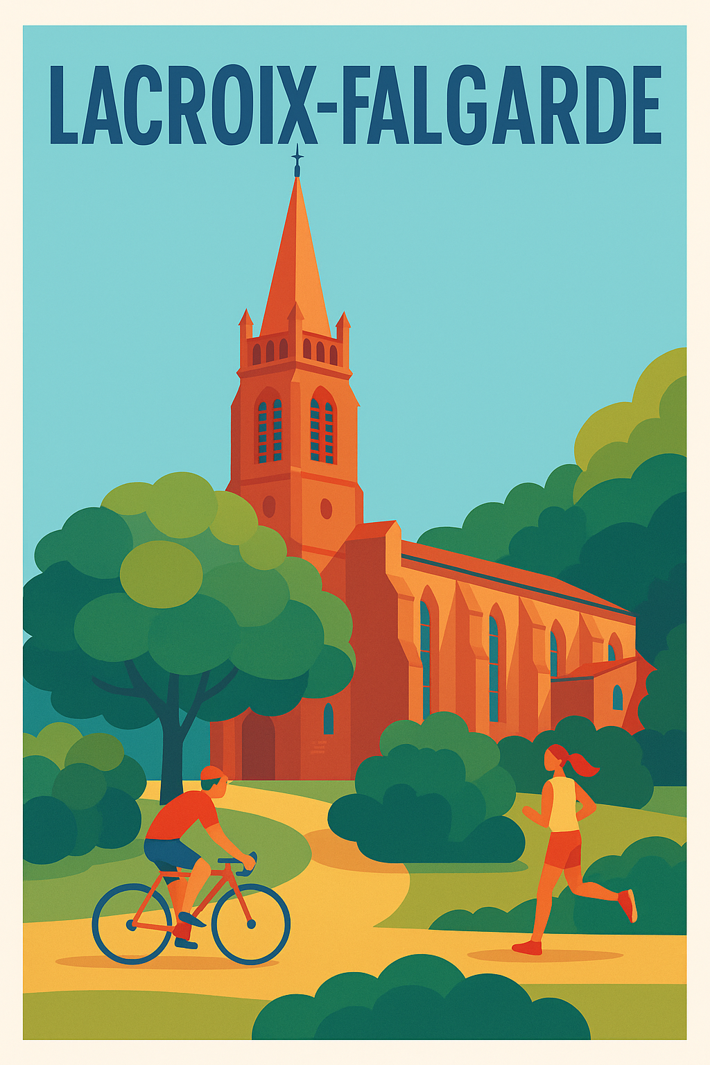 Affiche de Lacroix-Falgarde - Charme et sérénité au cœur de la nature