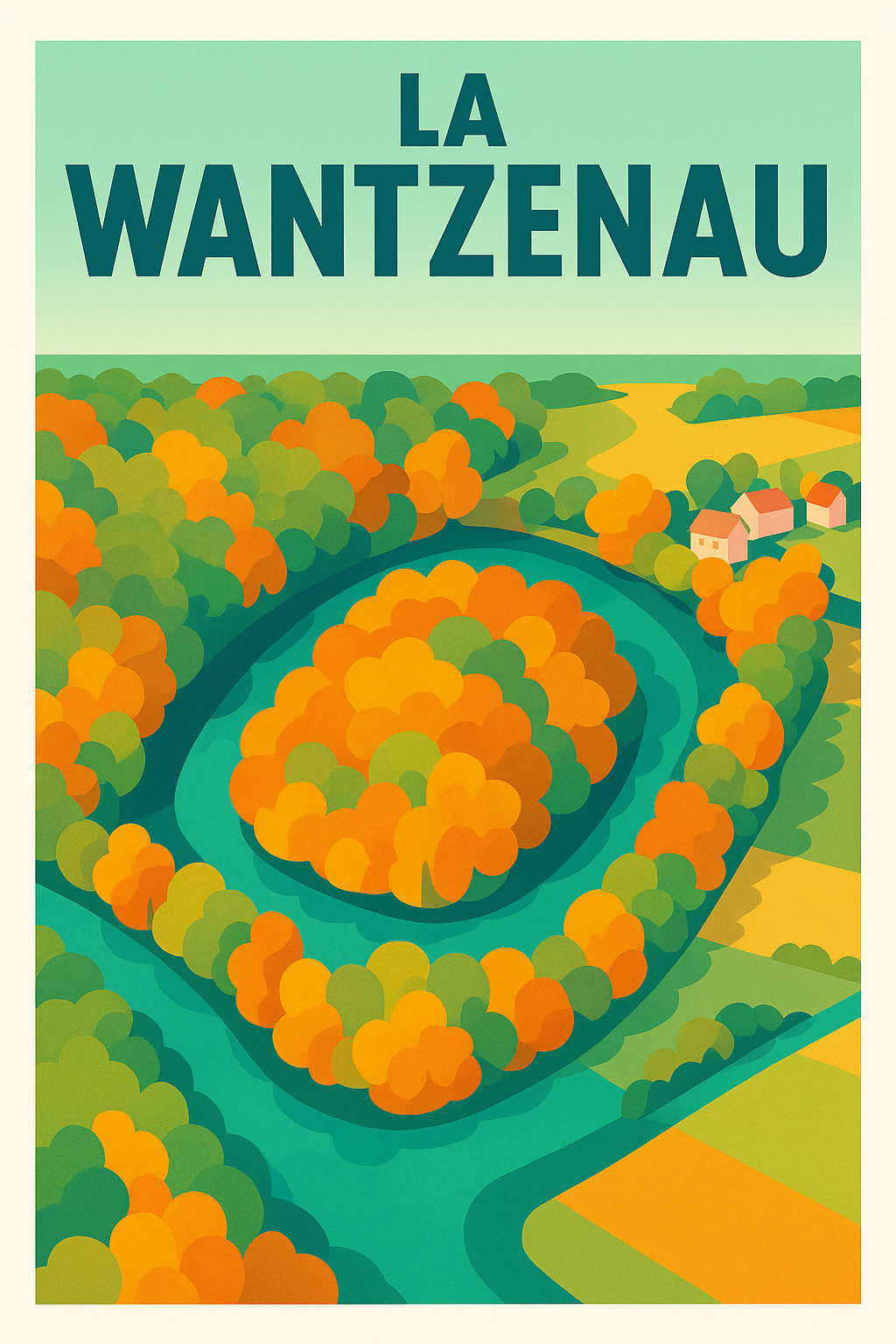 Affiche de La Wantzenau - Évasion au cœur de la nature alsacienne