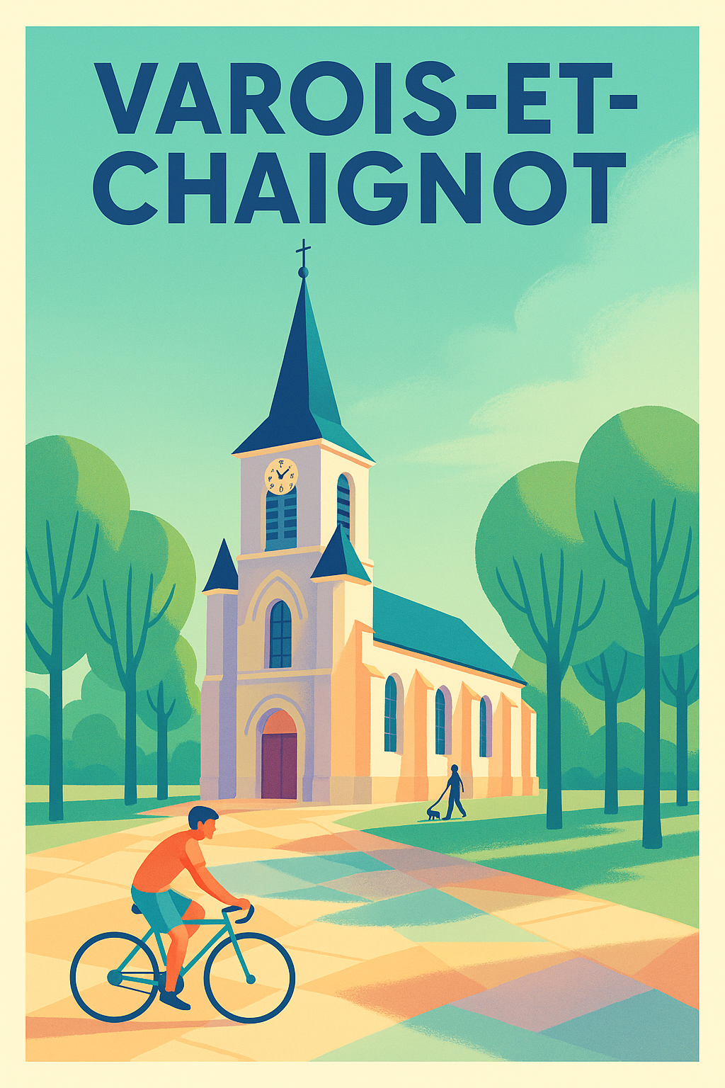 Affiche de Varois-et-Chaignot - L'élégance paisible au cœur de la Bourgogne