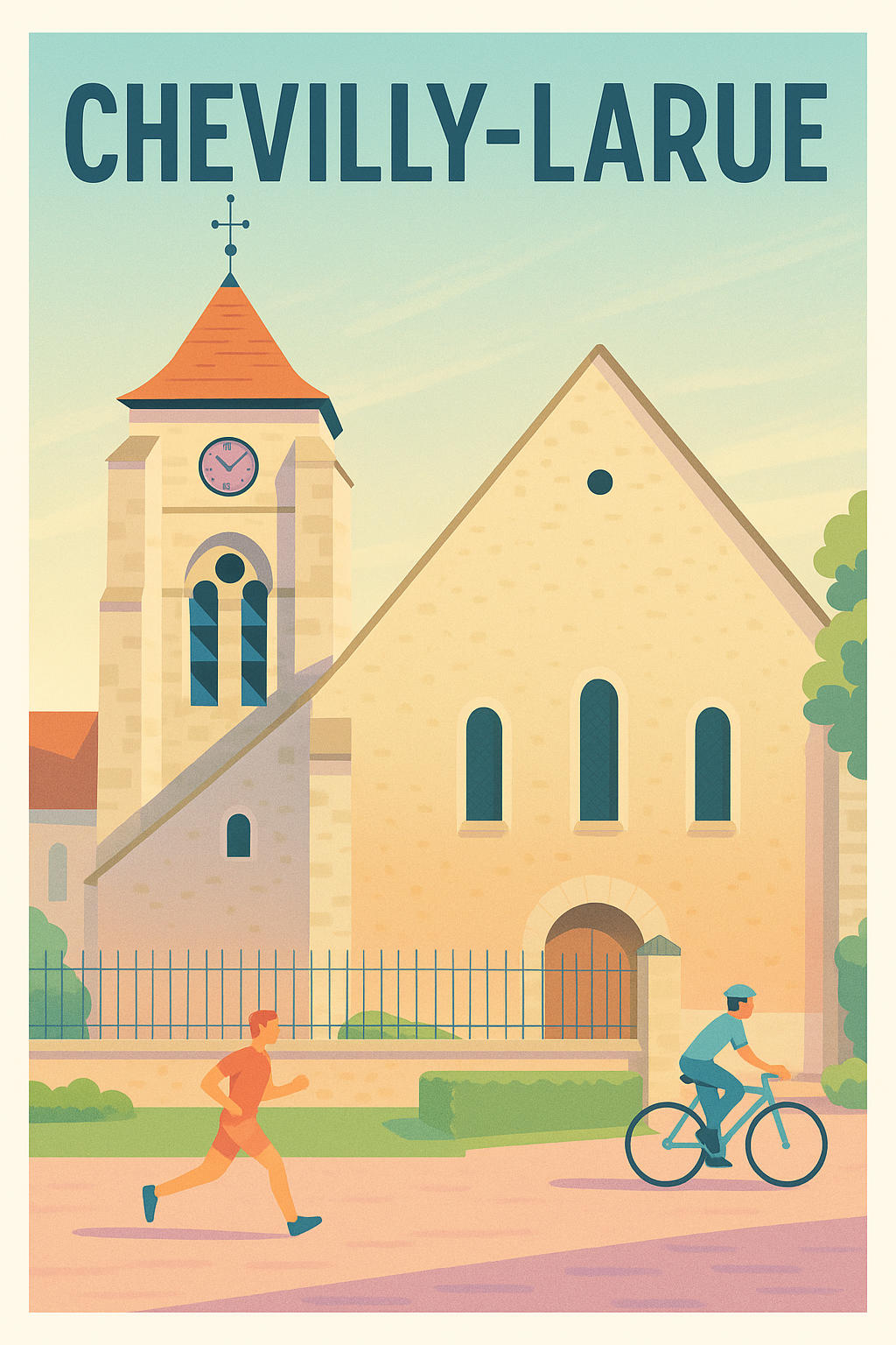 Affiche de Chevilly-Larue - Charme paisible et vie locale