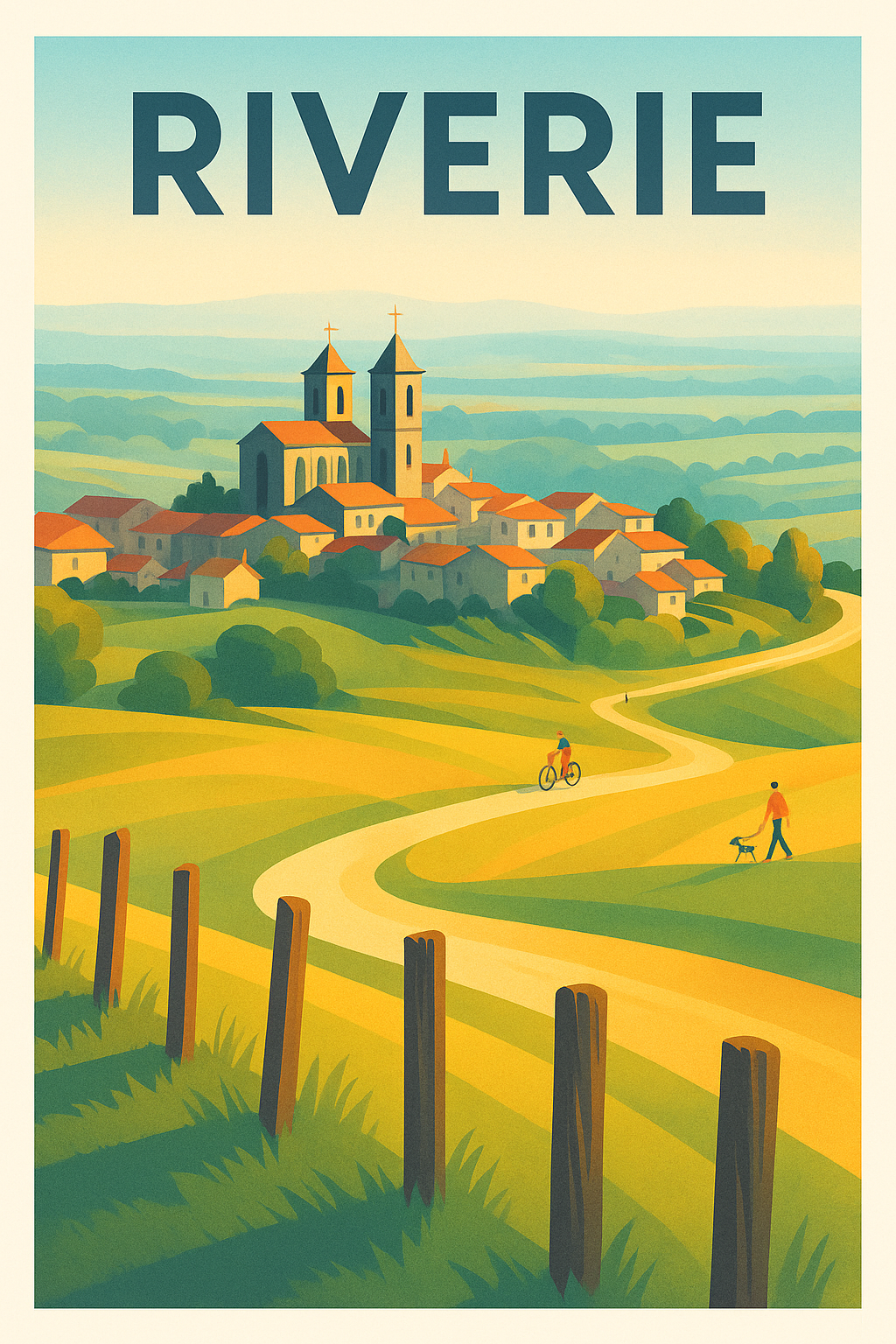 Affiche de Riverie - Charme bucolique et sérénité
