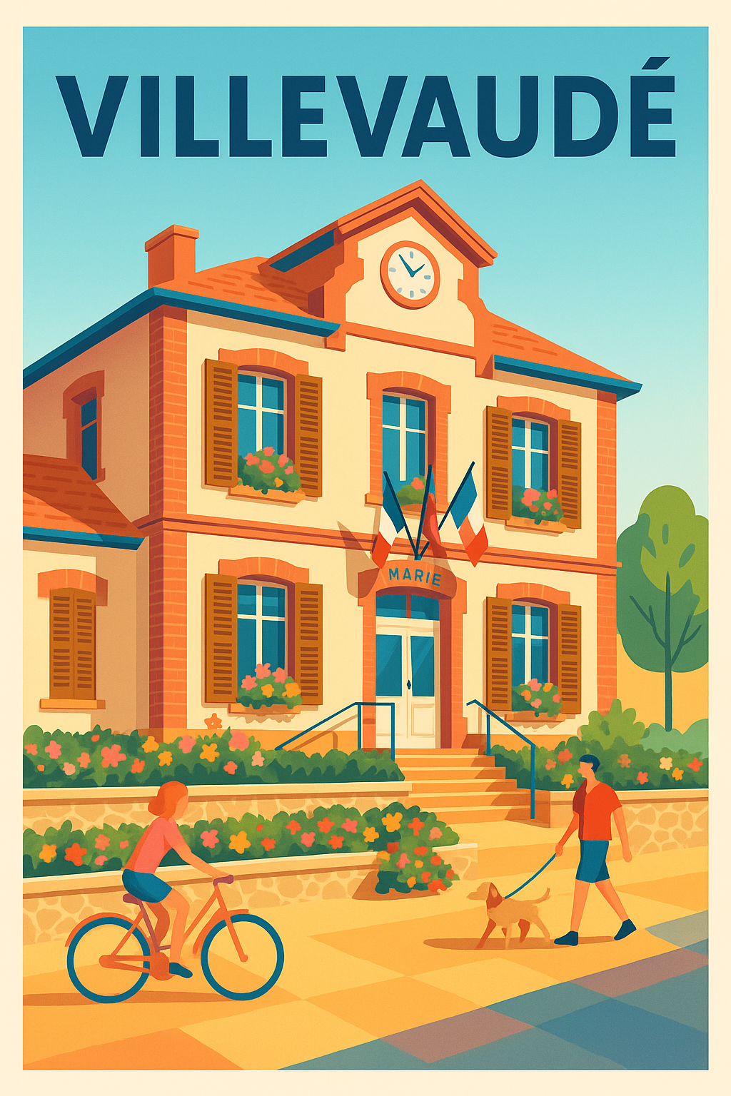 Affiche de Villevaudé - Charme et sérénité au cœur du village