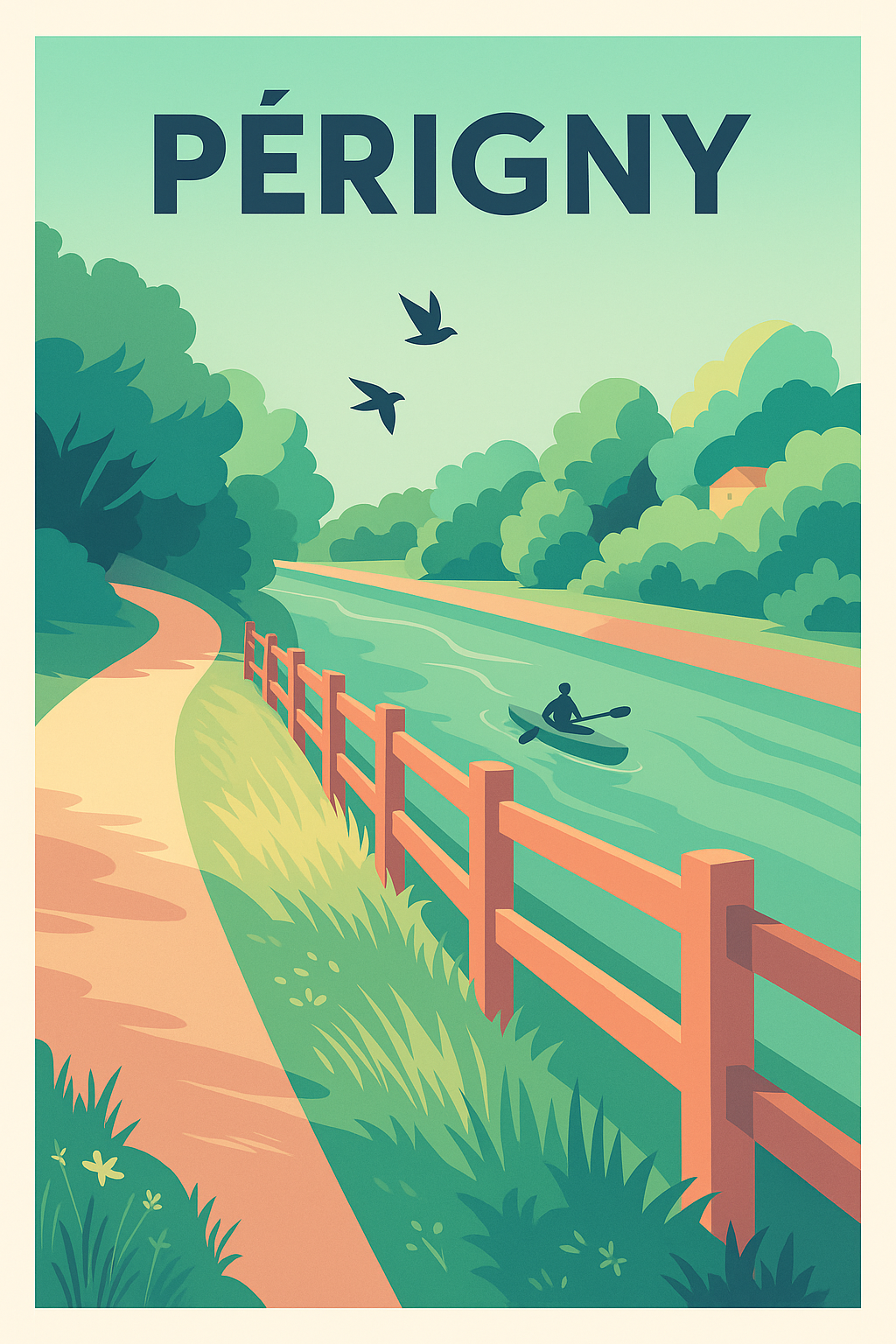 Affiche de Périgny - Évasion Nature au Fil de l'Eau