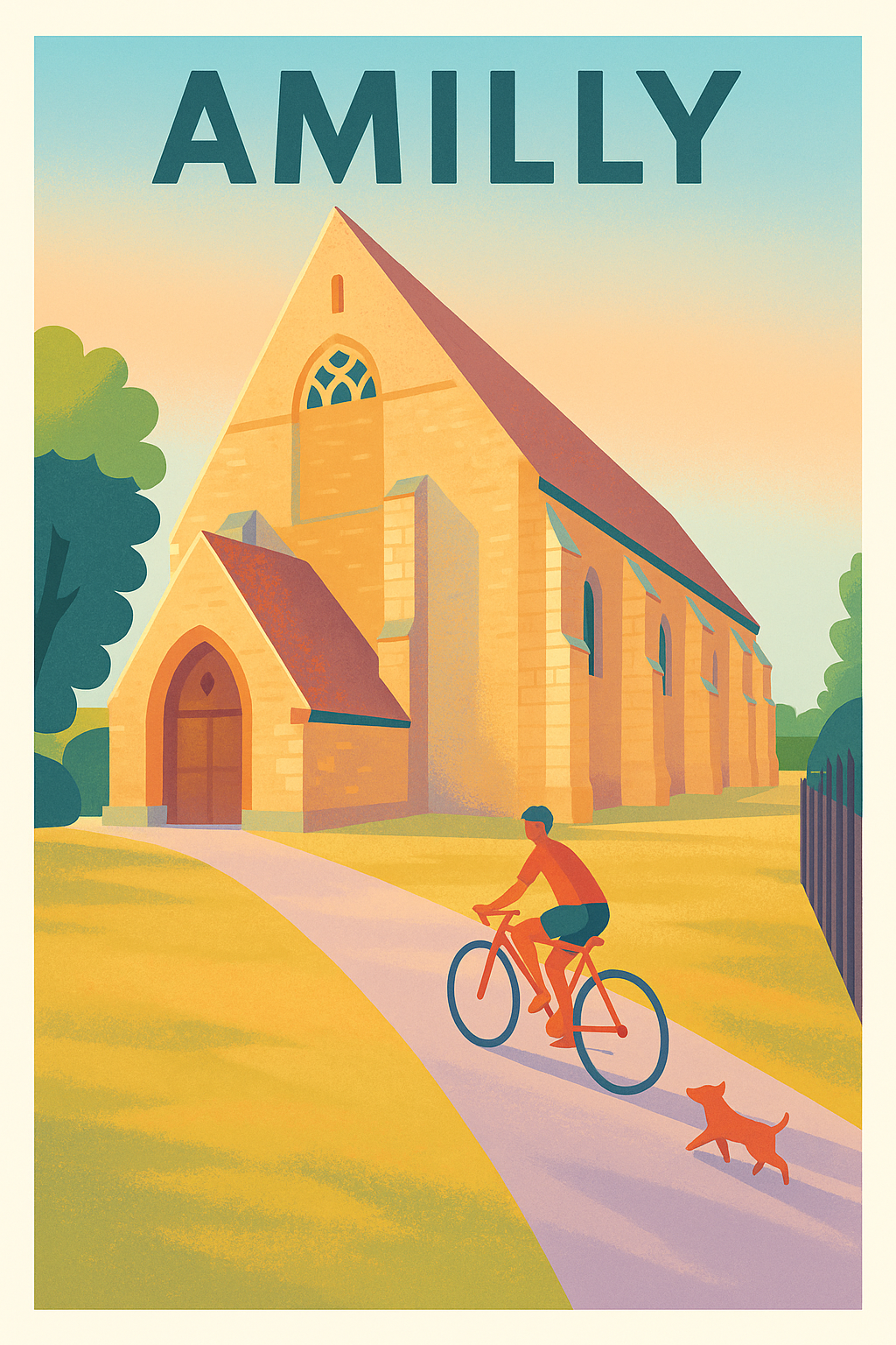 Affiche de Amilly - Douce balade au cœur de la ville