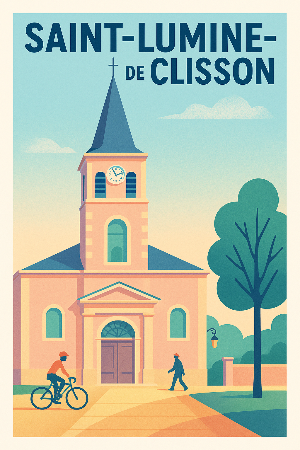 Affiche de Saint-Lumine-de-Clisson - Charme et sérénité au cœur de la ville