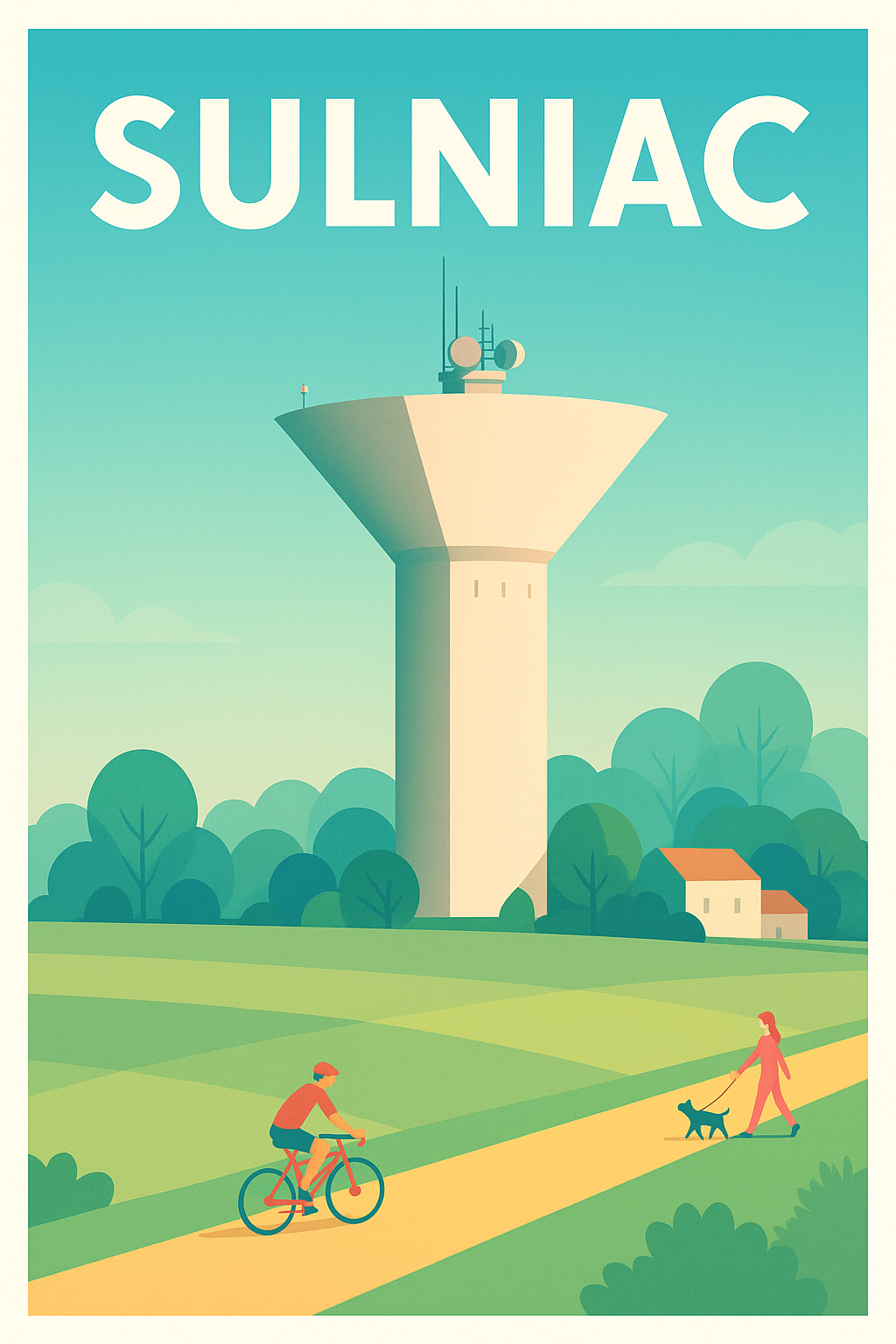 Affiche de Sulniac - Un havre de nature et sérénité