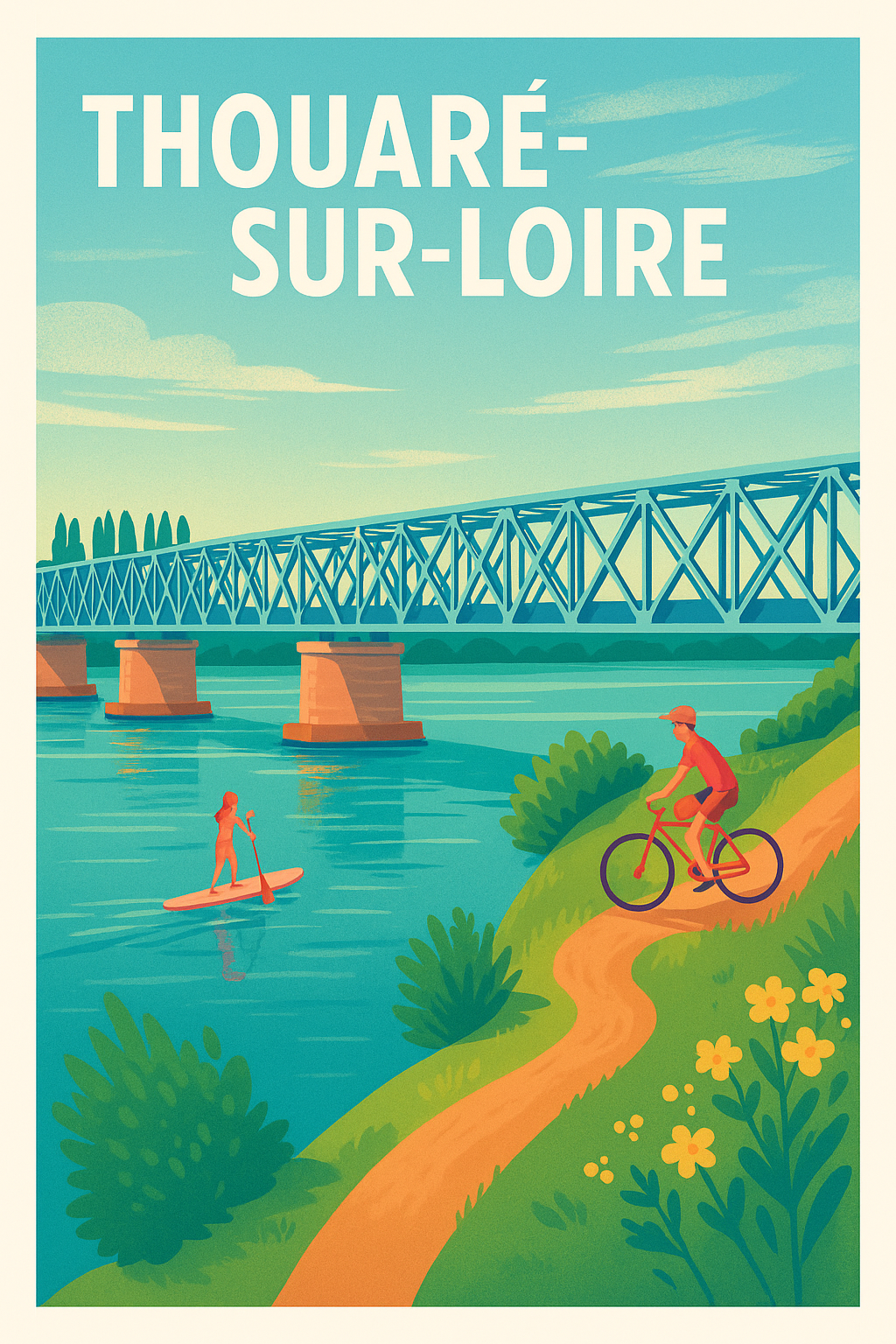 Affiche de Thouaré-sur-Loire - La nature à portée de main