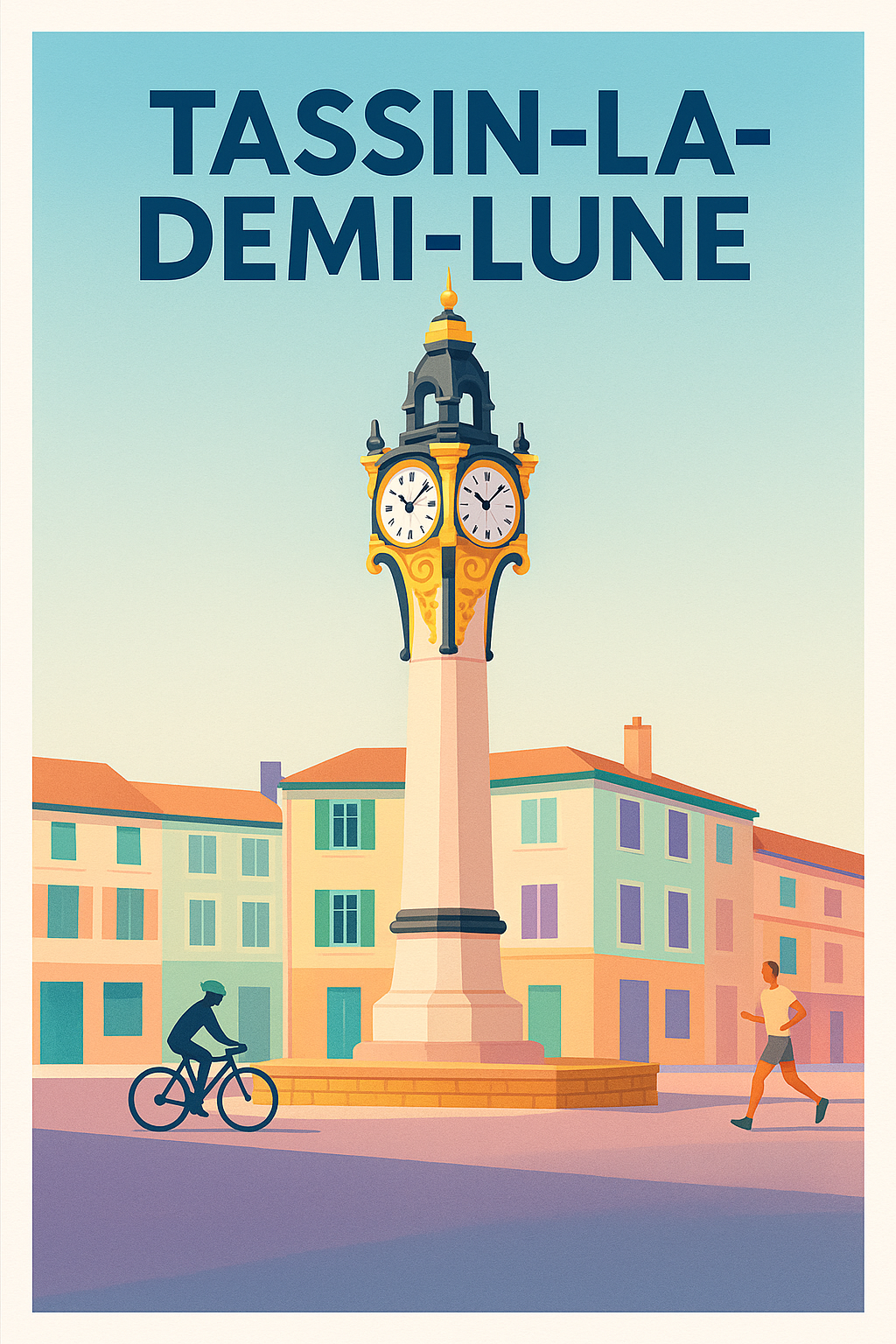 Affiche de Tassin-la-Demi-Lune - Charme et Sérénité au Cœur de la Ville