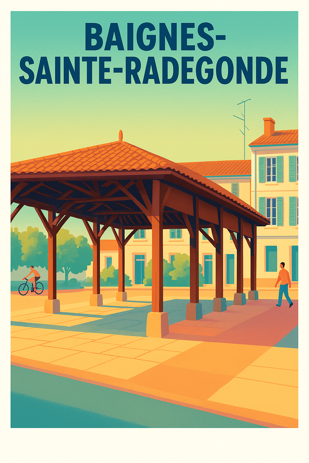 Affiche de Baignes-Sainte-Radegonde - Charme et sérénité au cœur de la Charente