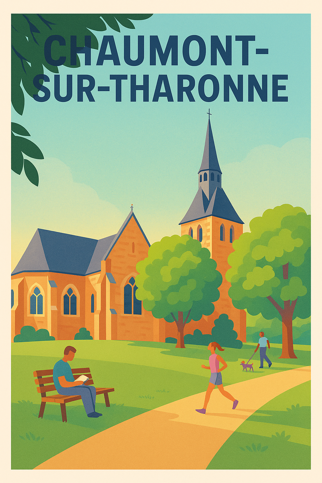 Affiche de Chaumont-sur-Tharonne - Charme paisible et authenticité
