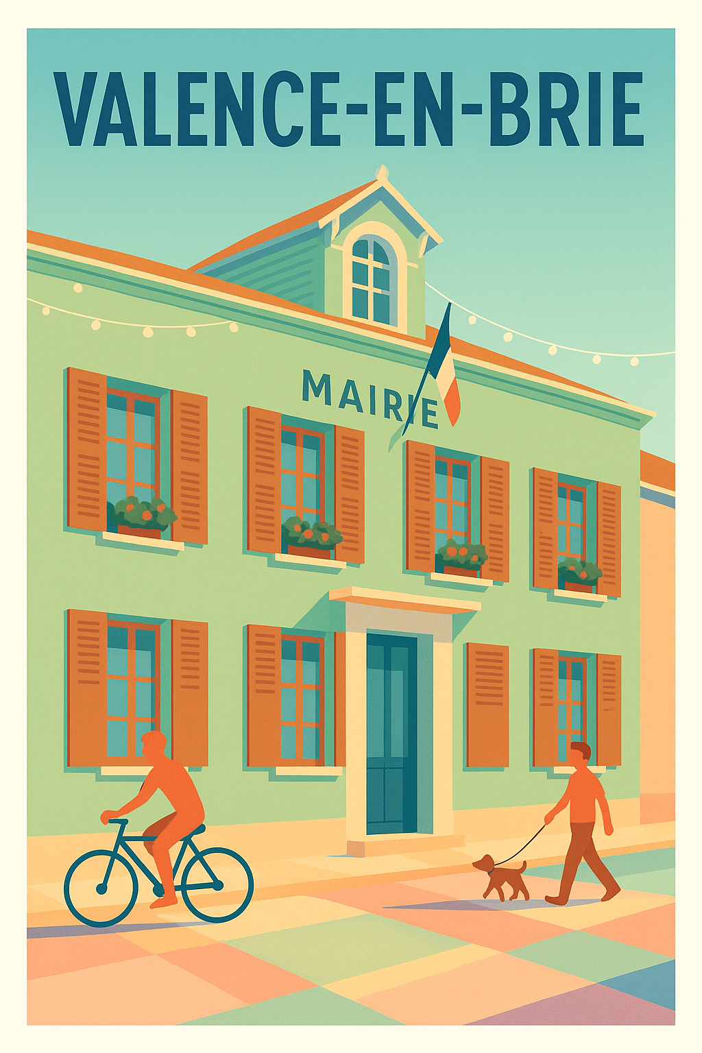 Affiche de Valence-en-Brie - Douceur de vie en plein cœur de la Brie