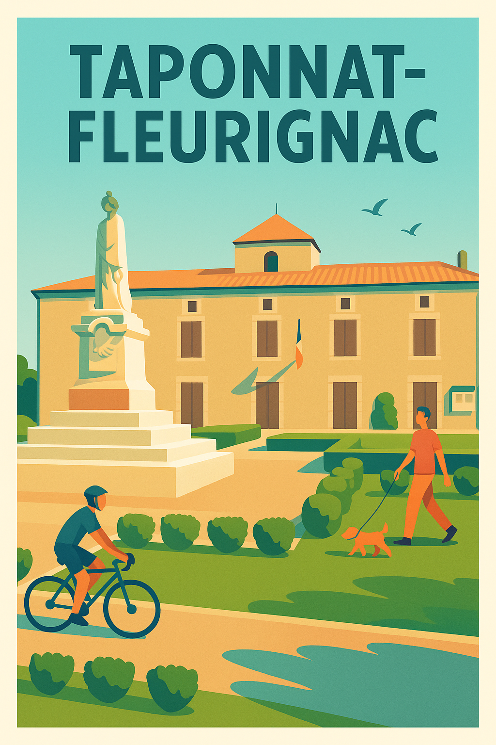 Affiche de Taponnat-Fleurignac - Sérénité et charme au cœur du village