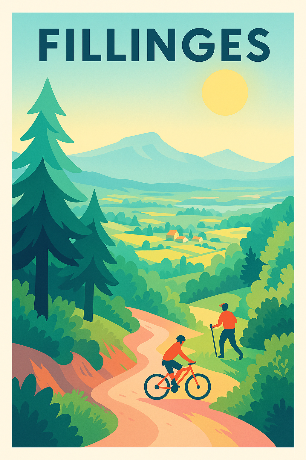 Affiche de Fillinges - Évasion nature et plein air