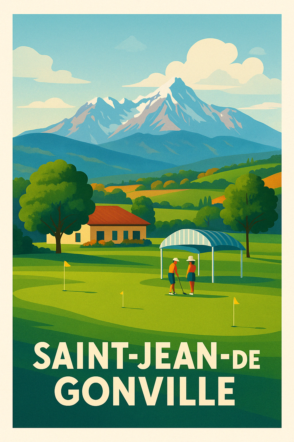 Saint-Jean-de-Gonville - Nature, golf et montagnes