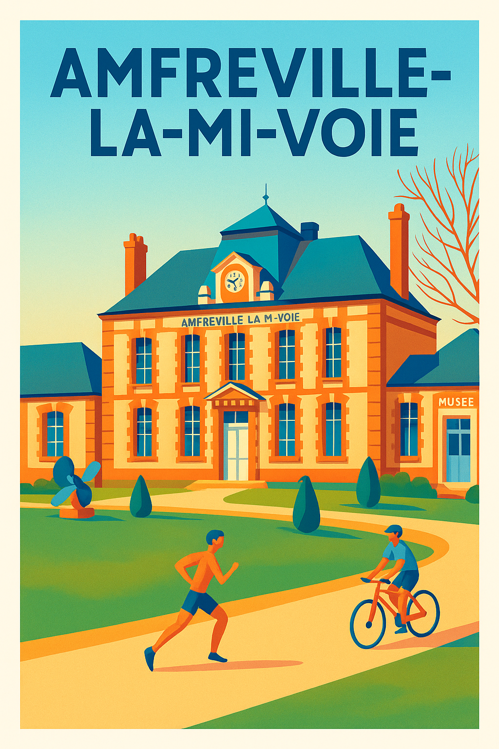 Affiche de Amfreville-la-Mi-Voie - Charme et Sérénité au Cœur de la Normandie