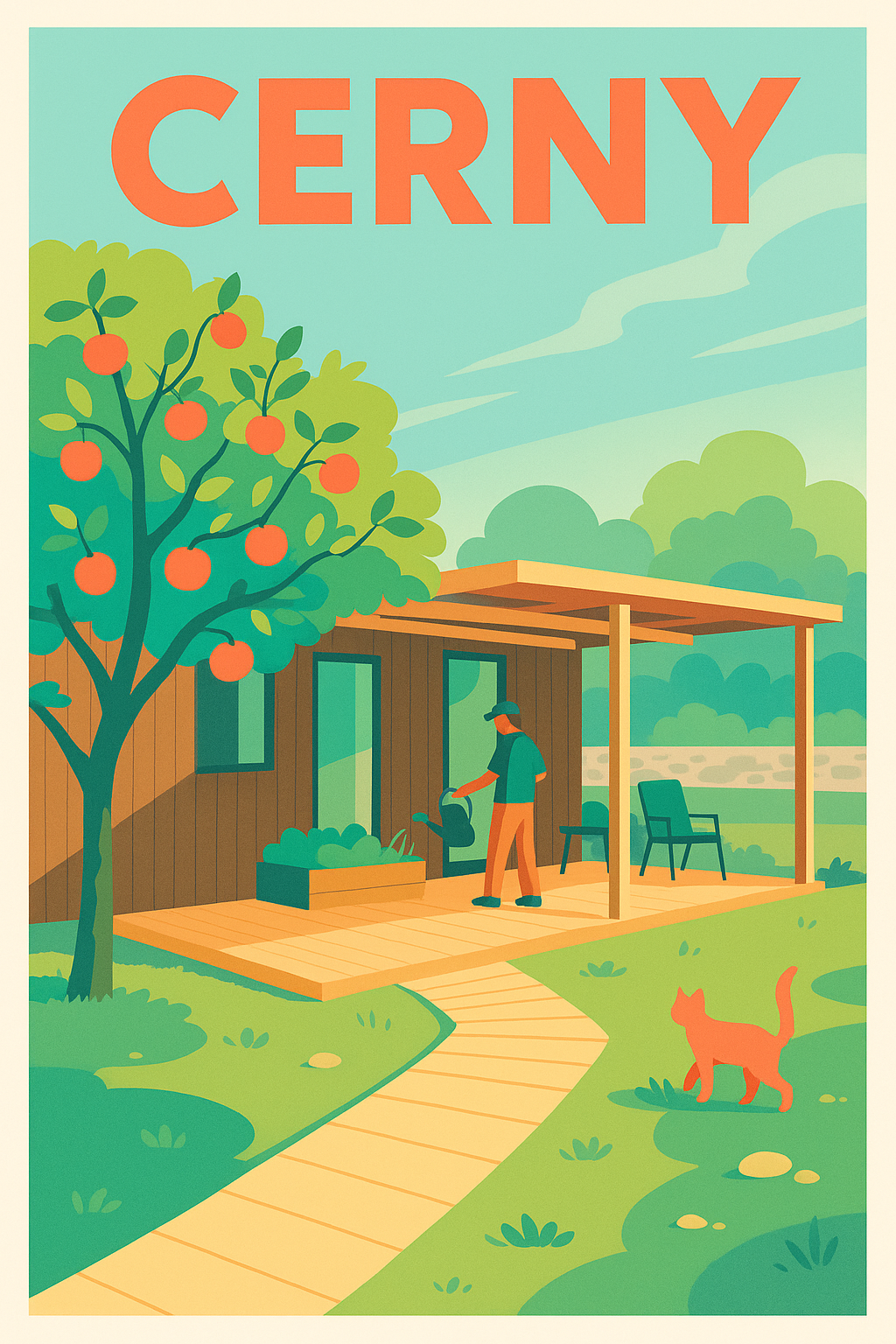 Affiche de Cerny - Escapade printanière en douceur