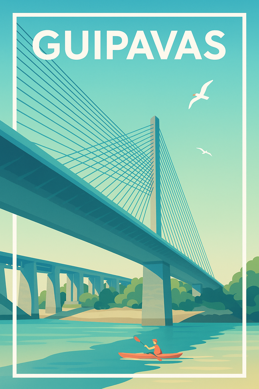 Affiche de Guipavas - Harmonie entre nature et modernité