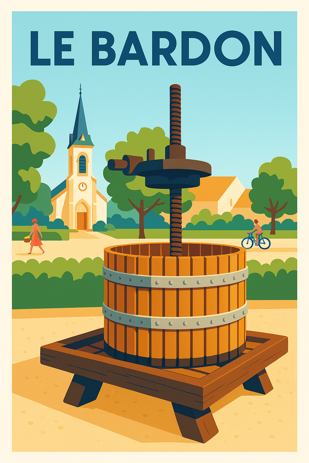 Affiche de Le Bardon - Un charme authentique au cœur de la campagne
