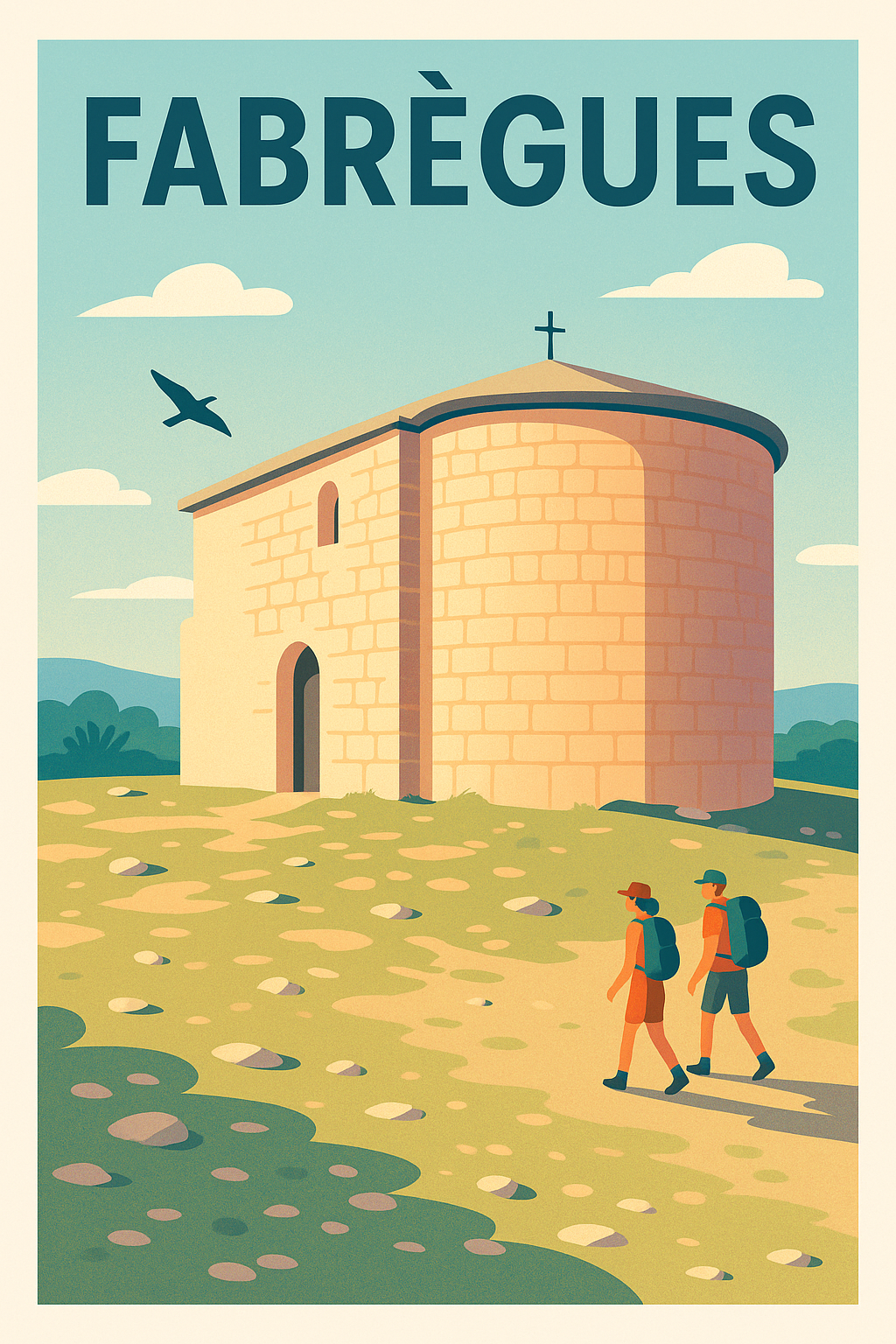 Affiche de Fabrègues - Escapade patrimoniale au charme intemporel