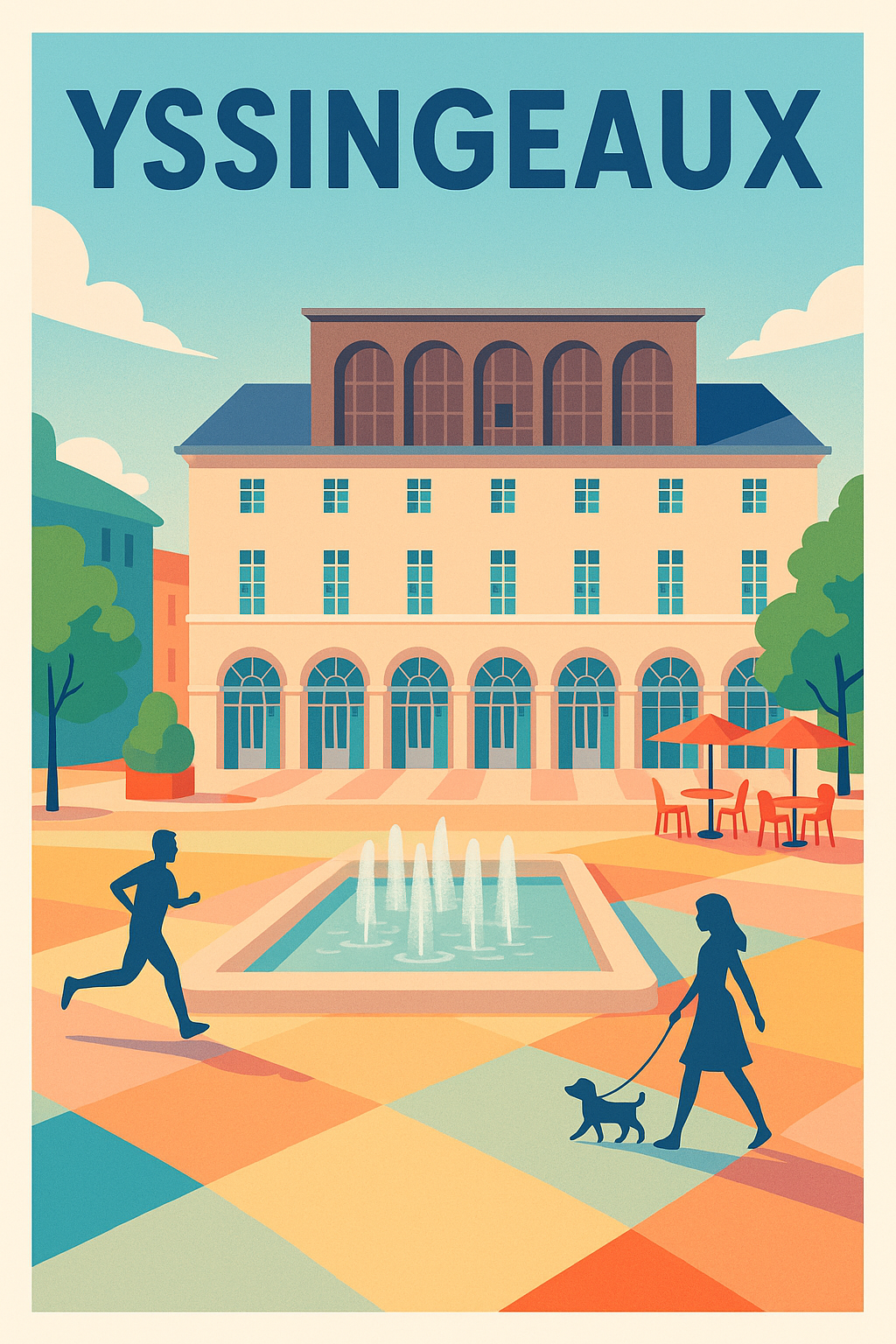 Affiche de Yssingeaux - Harmonie et Vie au Coeur de la Ville