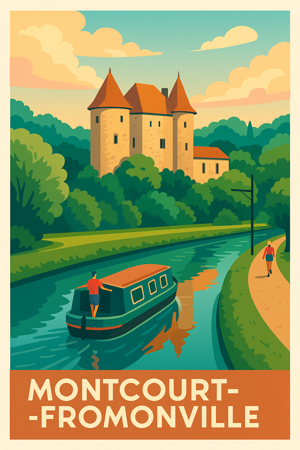 Montcourt-Fromonville - Douceur au fil de l'eau