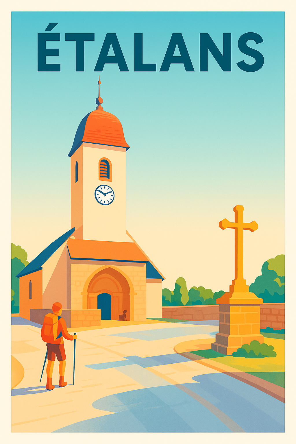 Affiche de Étalans - L'escapade paisible au cœur du village