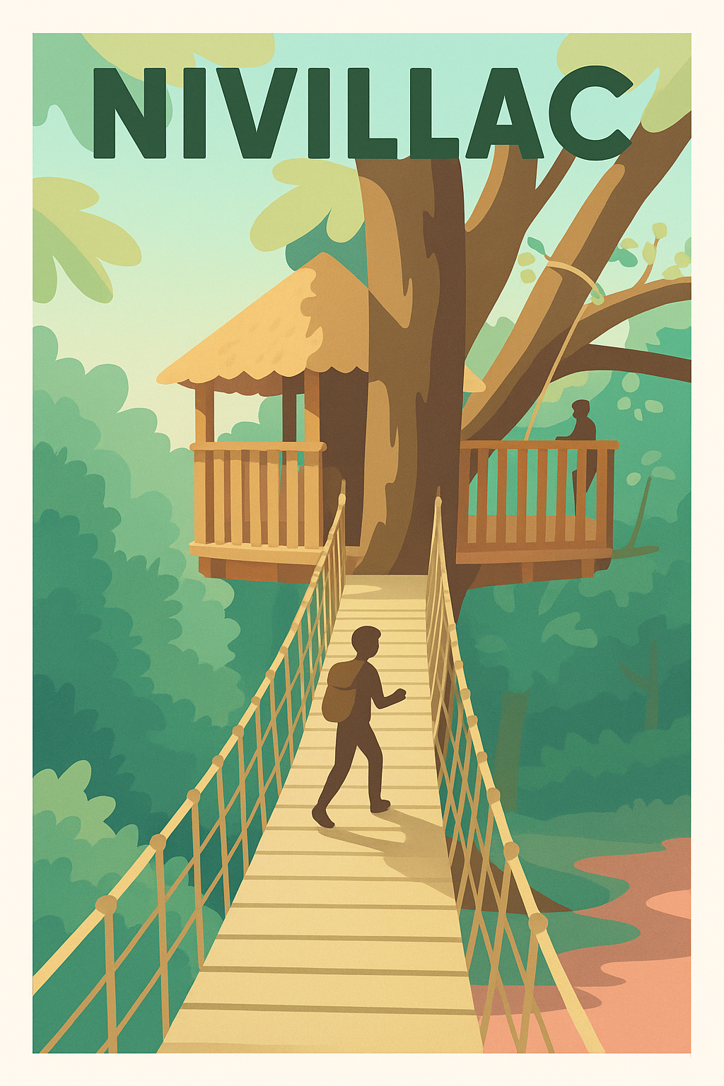 Affiche de Nivillac - Évasion nature au coeur des cimes