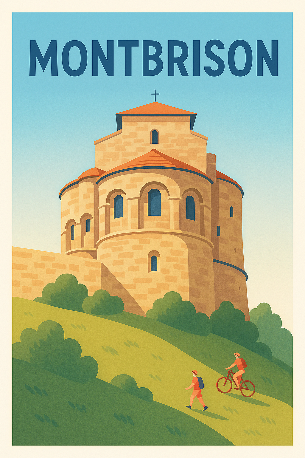 Affiche de Montbrison - Patrimoine et nature à découvrir