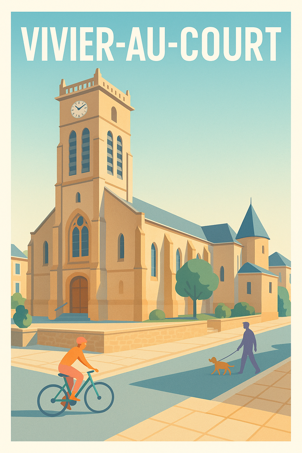 Affiche de Vivier-au-Court - Charme authentique et douceur de vivre