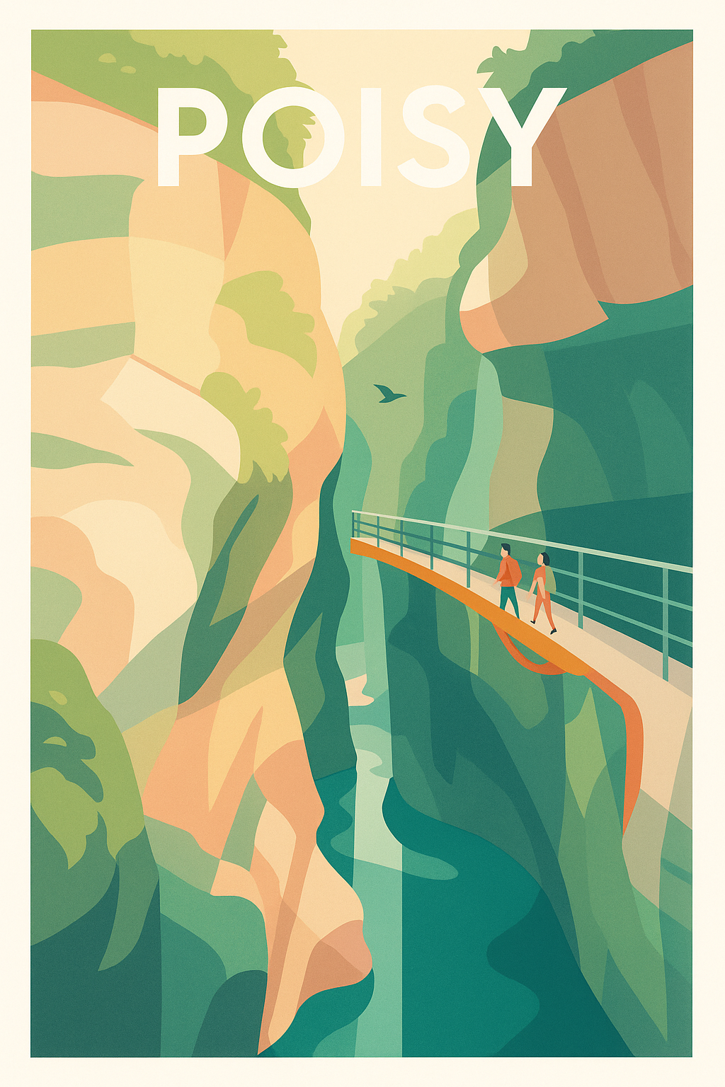 Affiche de Poisy - Évasion et nature en harmonie