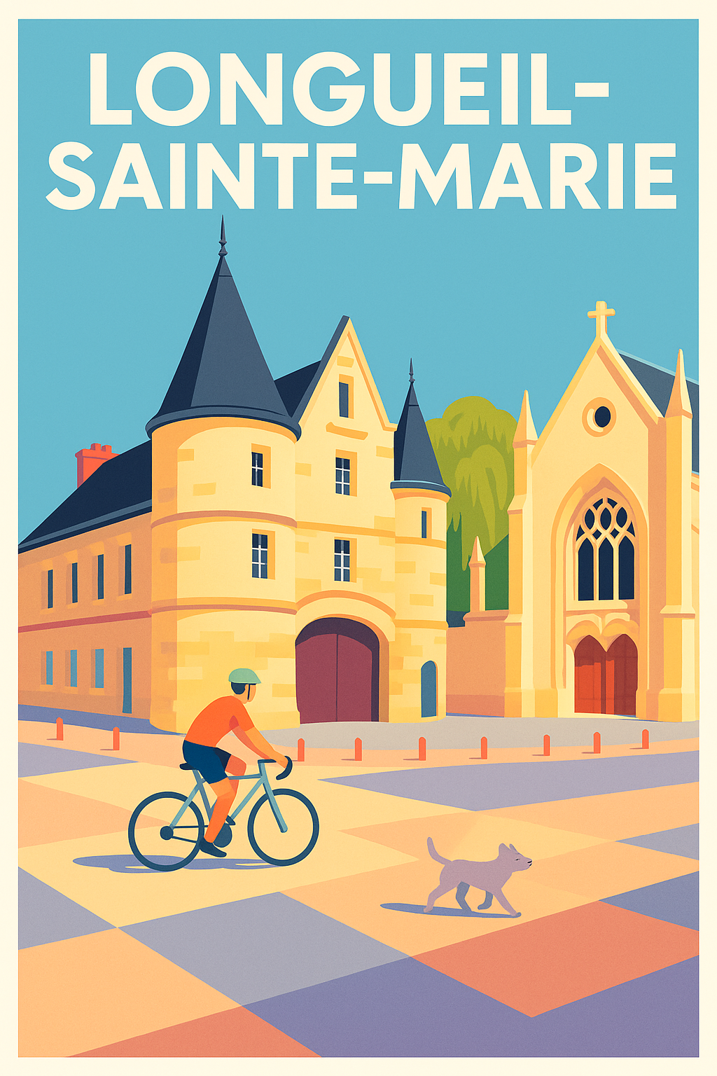 Affiche de Longueil-Sainte-Marie - Charme et douceur d'un village historique