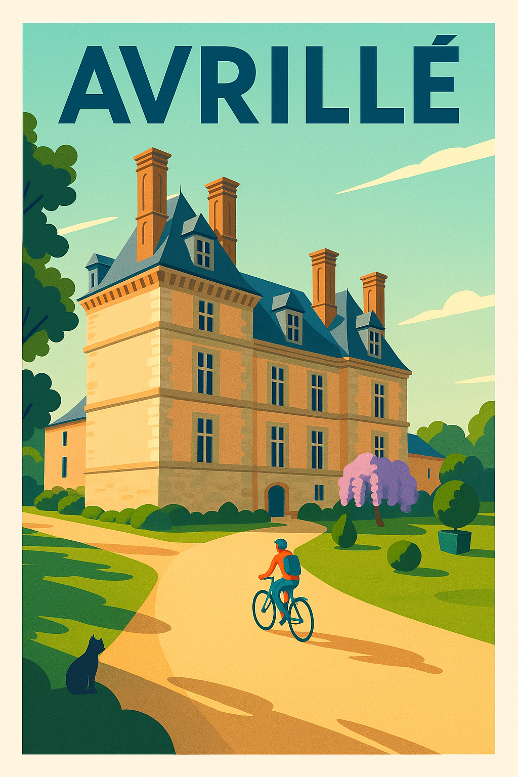 Affiche de Avrillé - Élégance et tranquillité au cœur de la ville