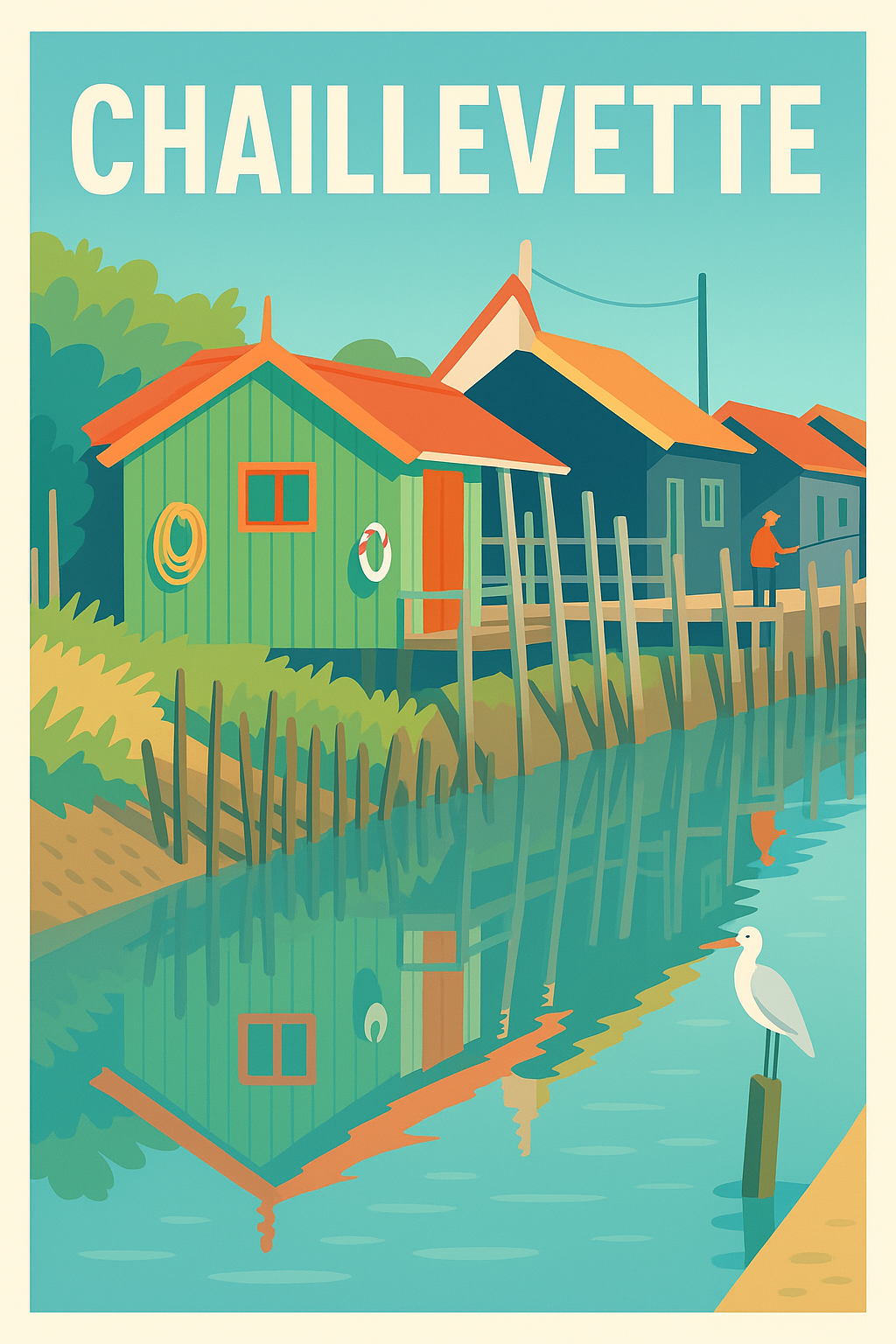 Affiche de Chaillevette - Charme et quiétude au bord de l'eau