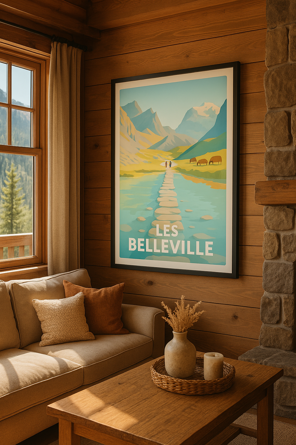 Mise en situation Affiche de Les Belleville - Évasion au cœur des montagnes