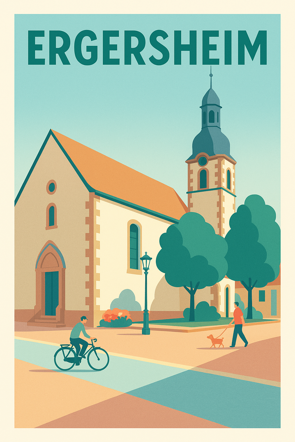 Affiche de Ergersheim - Charme paisible au cœur du village