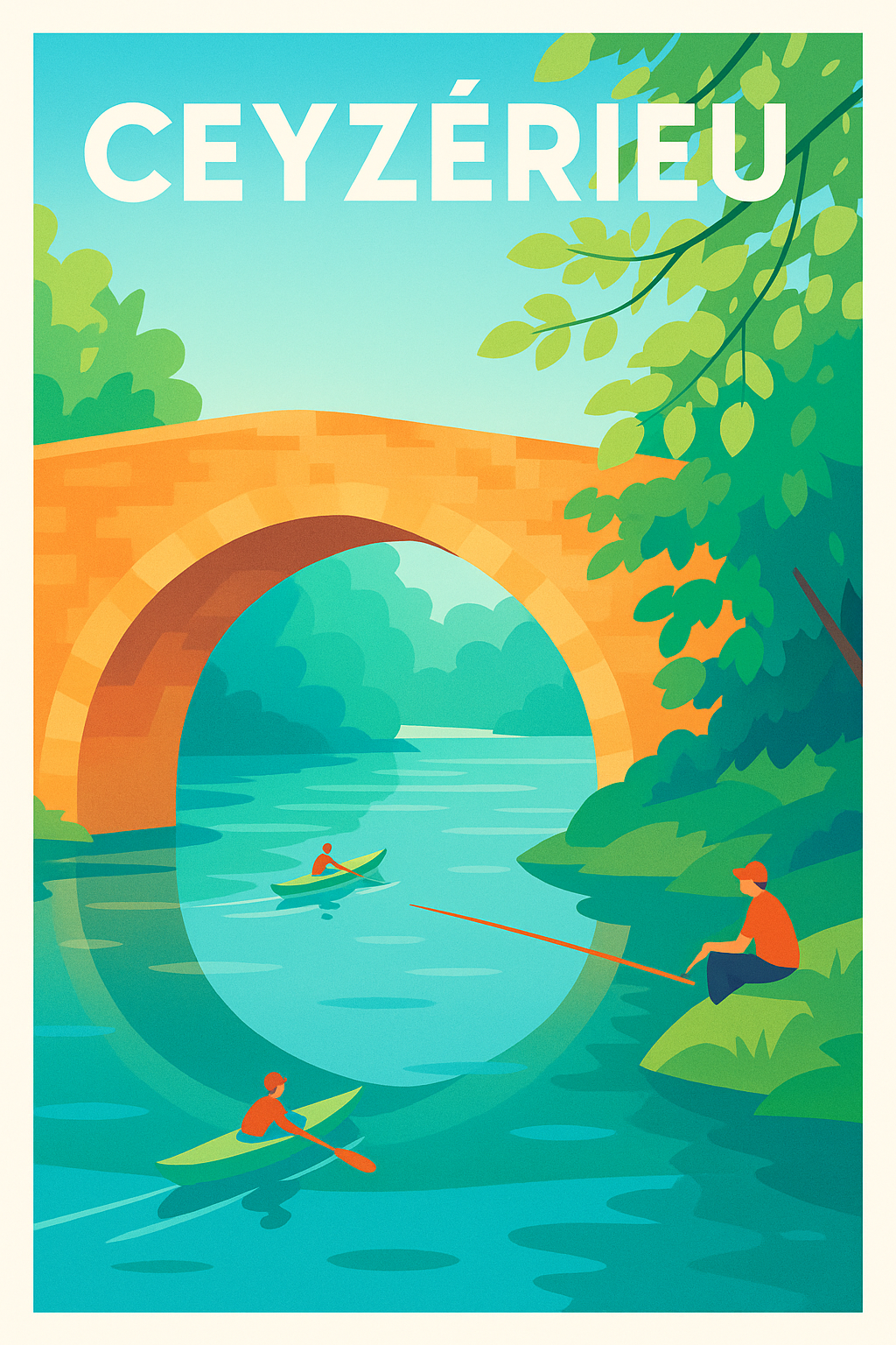 Affiche de Ceyzérieu - Évasion nature au fil de l'eau
