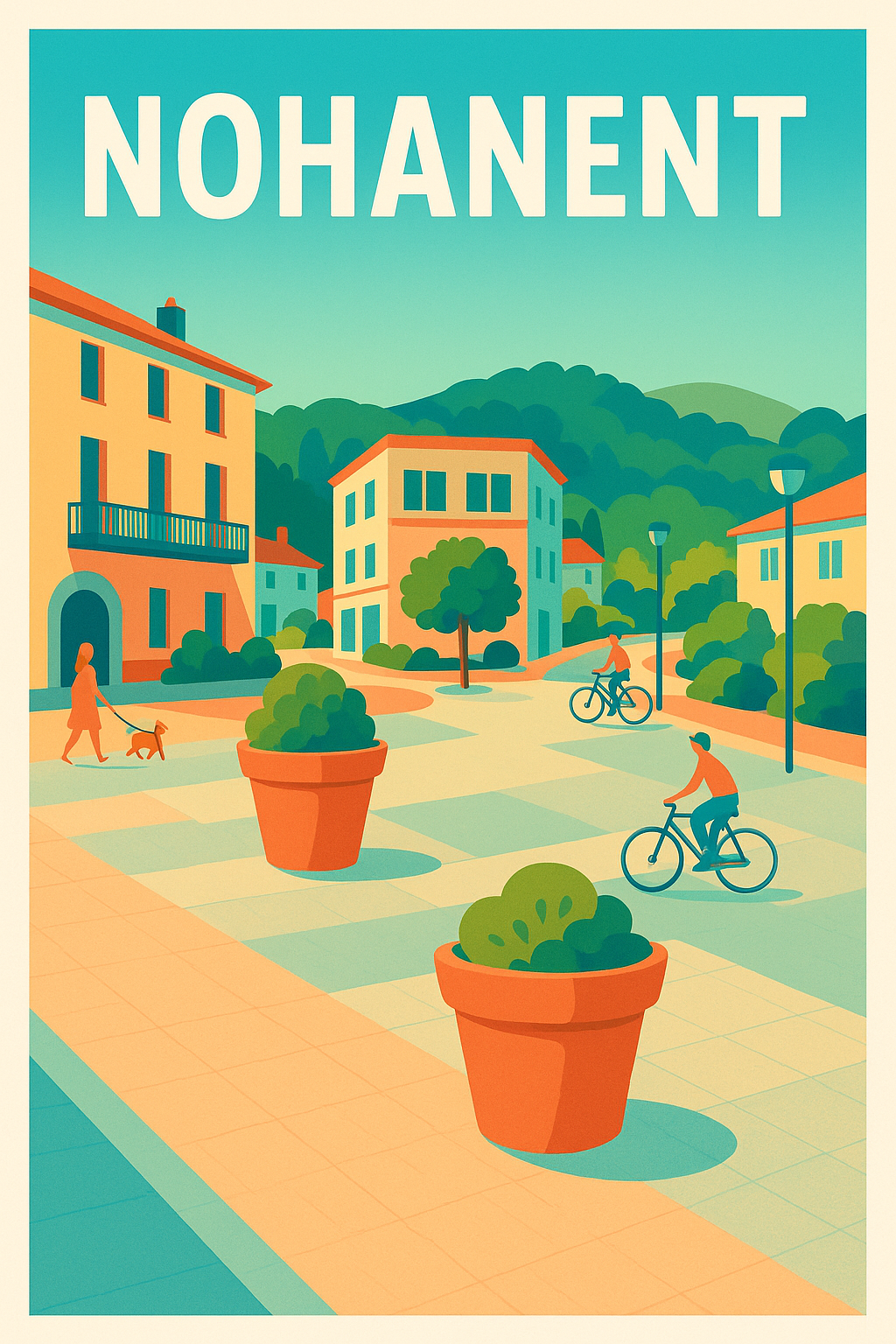 Affiche de Nohanent - Un coin de sérénité bucolique