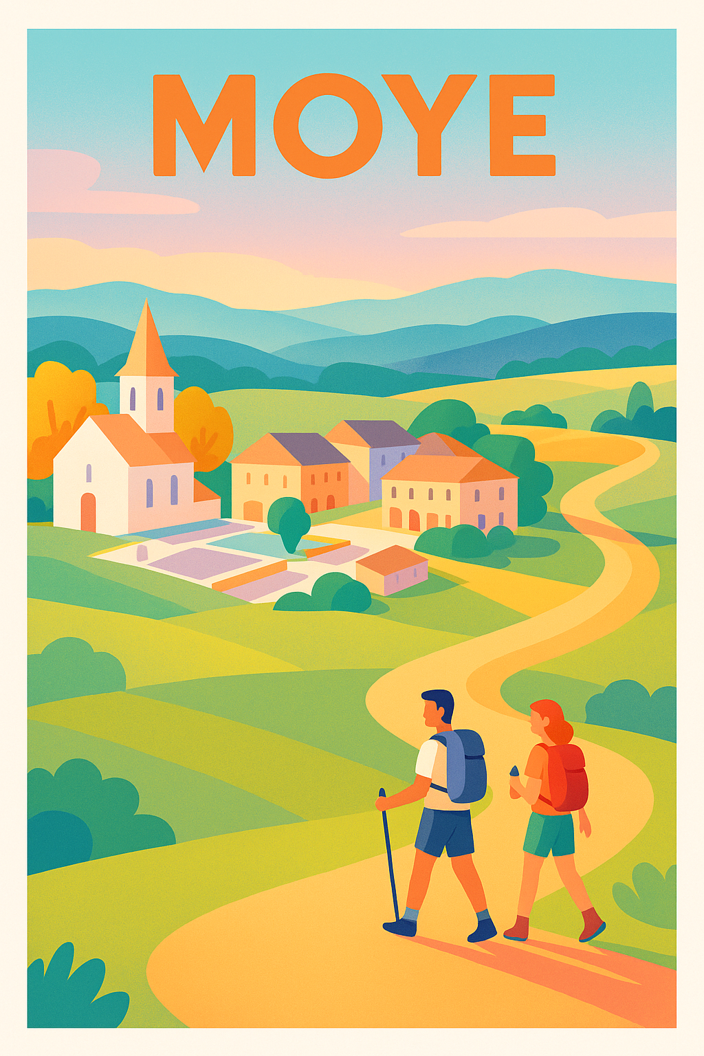 Affiche de Moye - Échappée belle au cœur de la nature