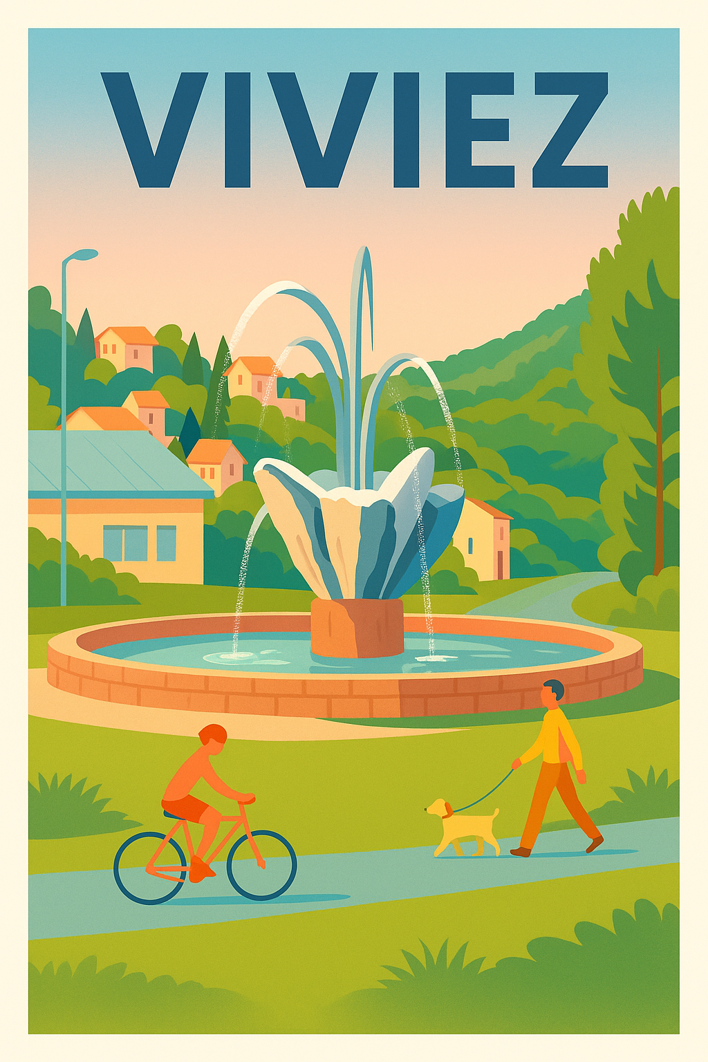 Affiche de Viviez - Charme et quiétude au cœur de la nature