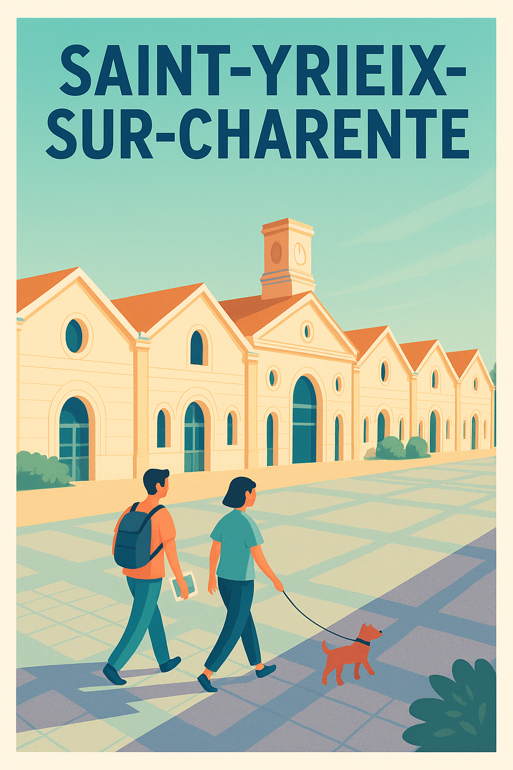 Affiche de Saint-Yrieix-sur-Charente - Promenade paisible au cœur de la ville