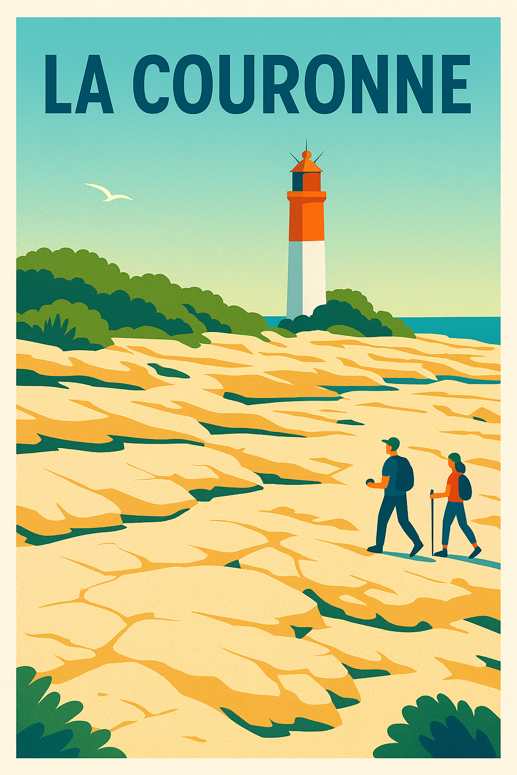 Affiche de La Couronne - Escapade au phare emblématique