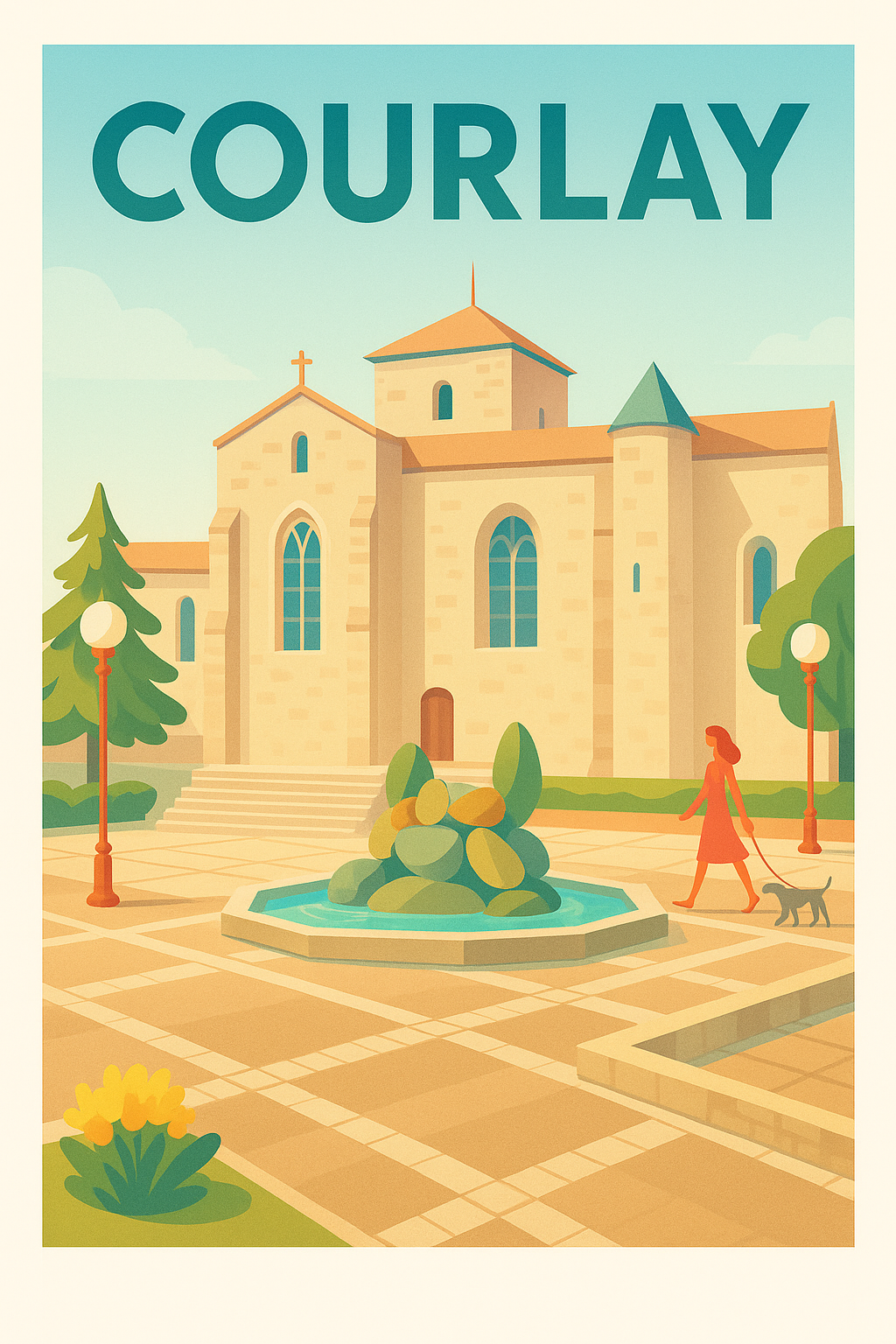 Affiche de Courlay - Charme paisible et authenticité