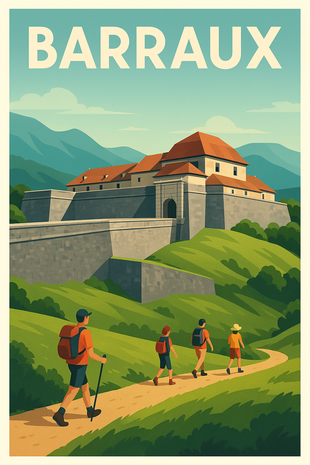 Barraux - Randonnée au pied de la forteresse