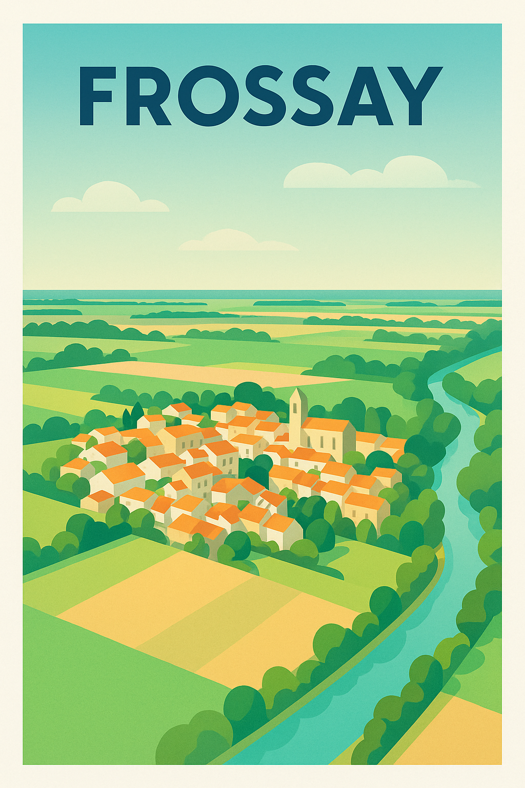 Affiche de Frossay - Charme bucolique au fil de la rivière