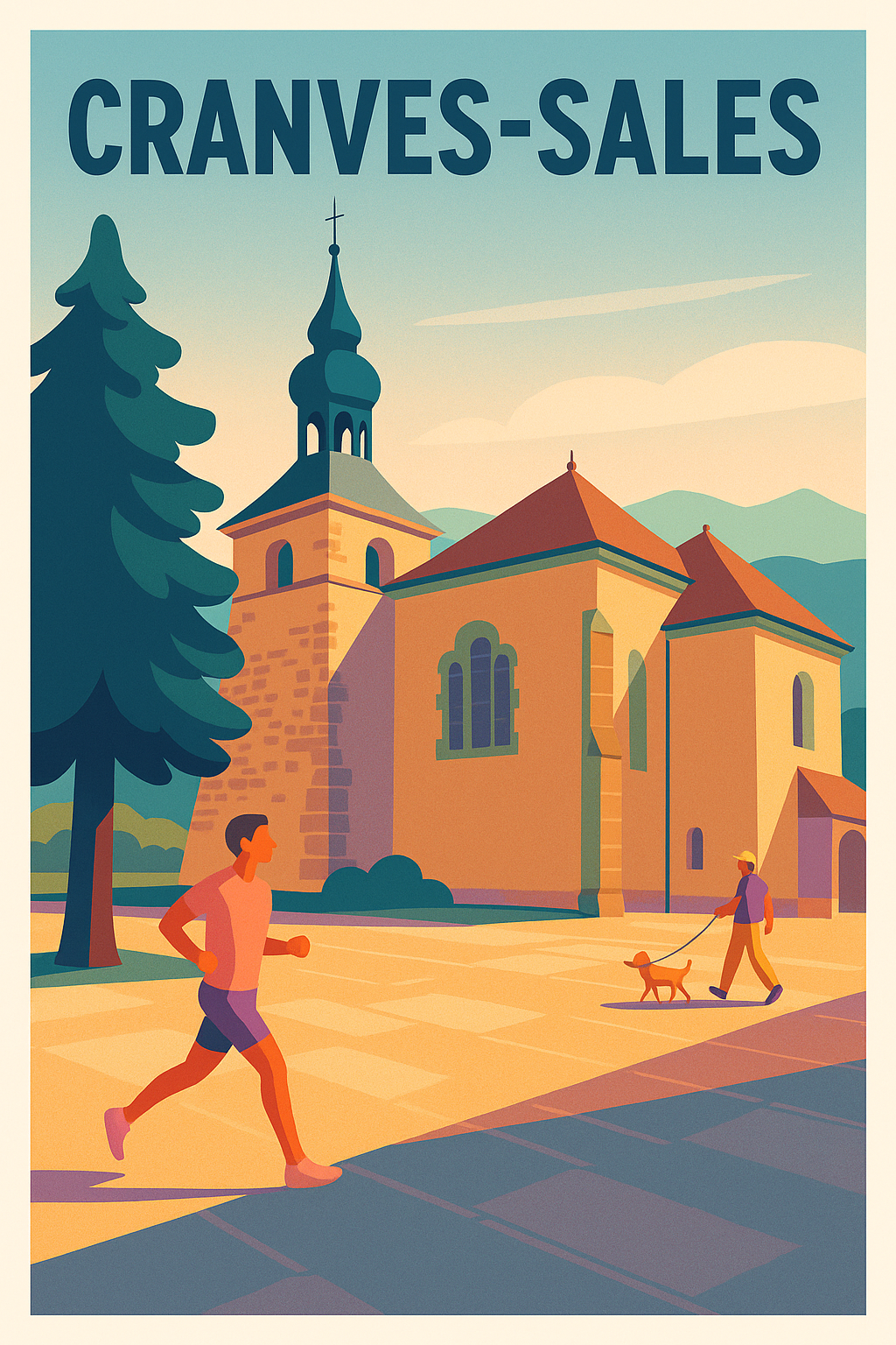 Affiche de Cranves-Sales - Charme paisible au cœur des Alpes