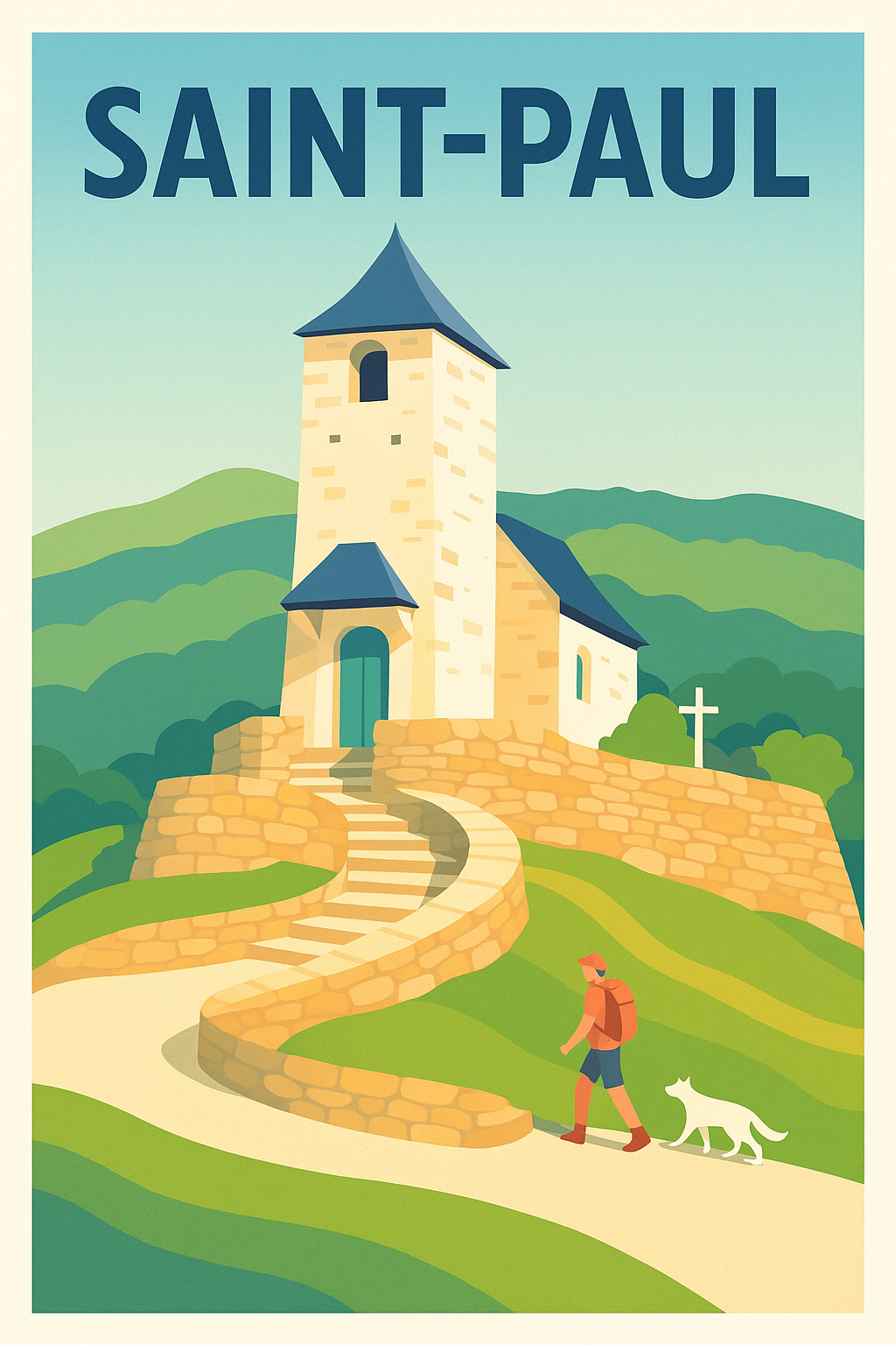 Affiche de Saint-Paul - Balade champêtre au cœur de la nature