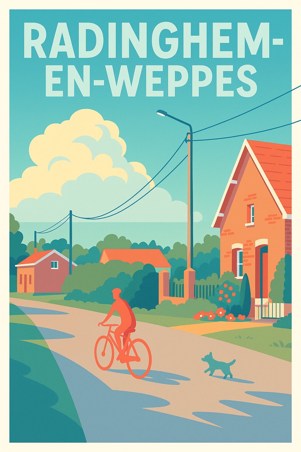 Affiche de Radinghem-en-Weppes - Charme bucolique et douceur de vivre