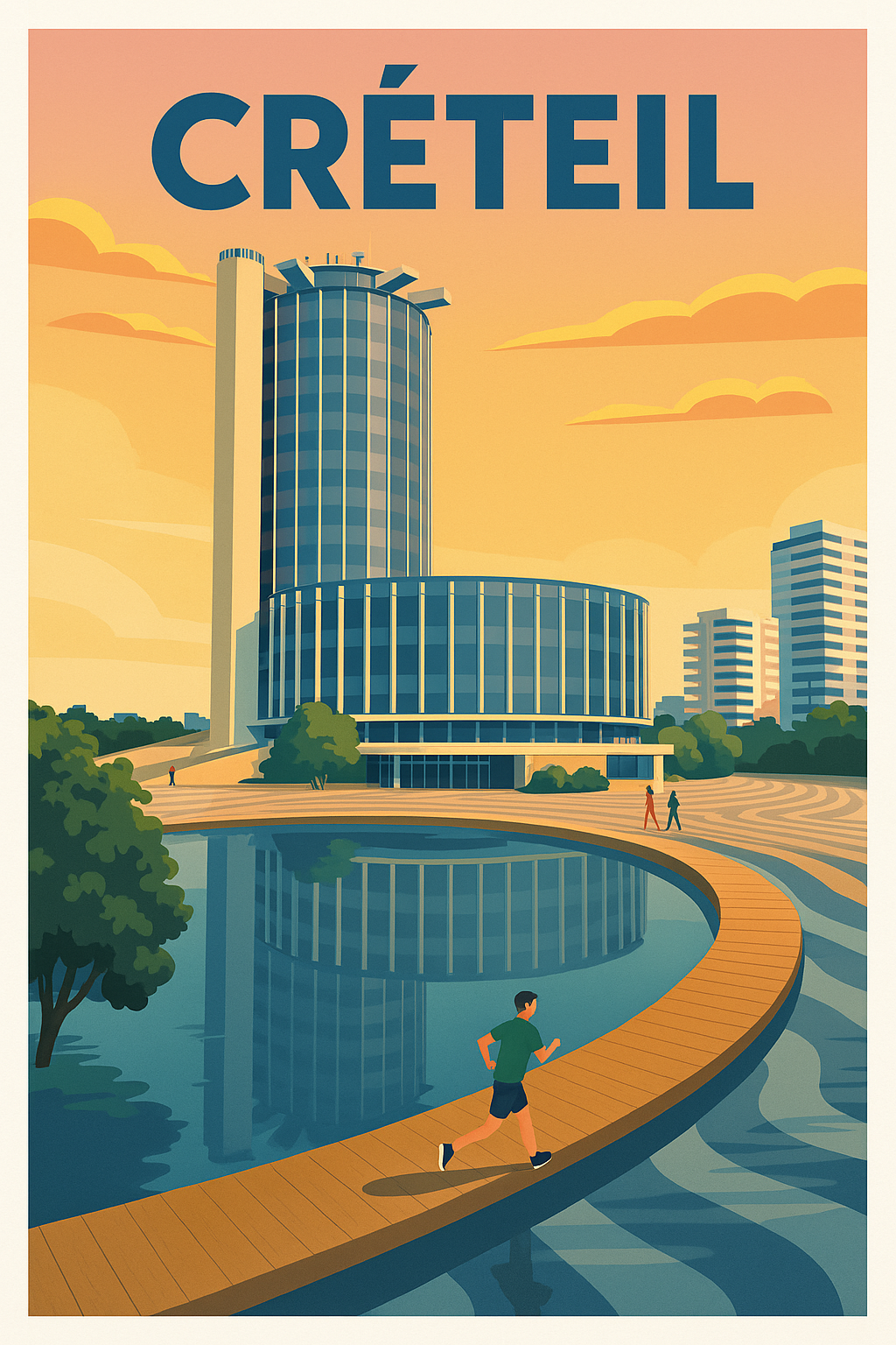 Créteil - Modernité au bord de l'eau