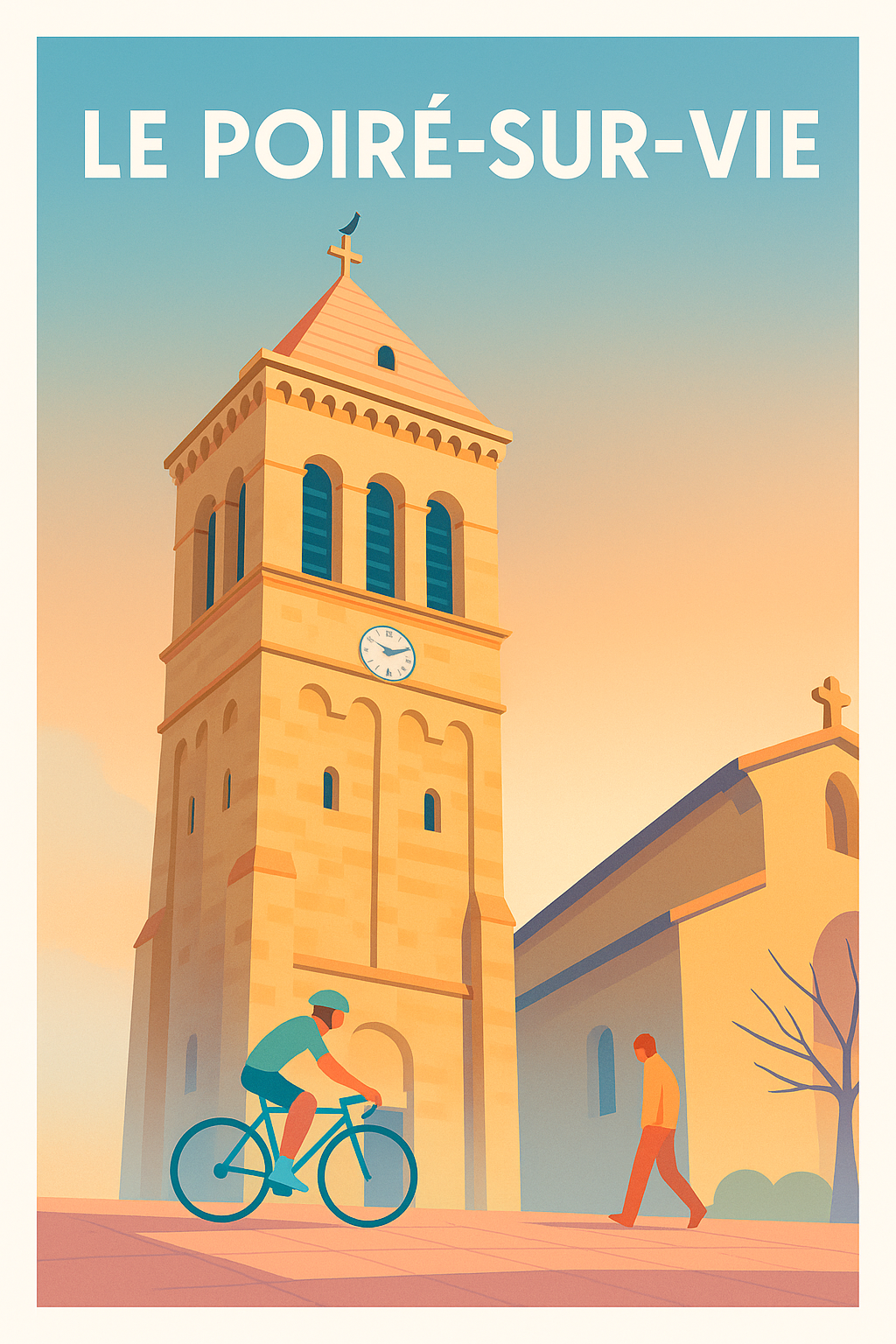 Affiche de Le Poiré-sur-Vie - Charme et Sérénité au Cœur de la Vendée